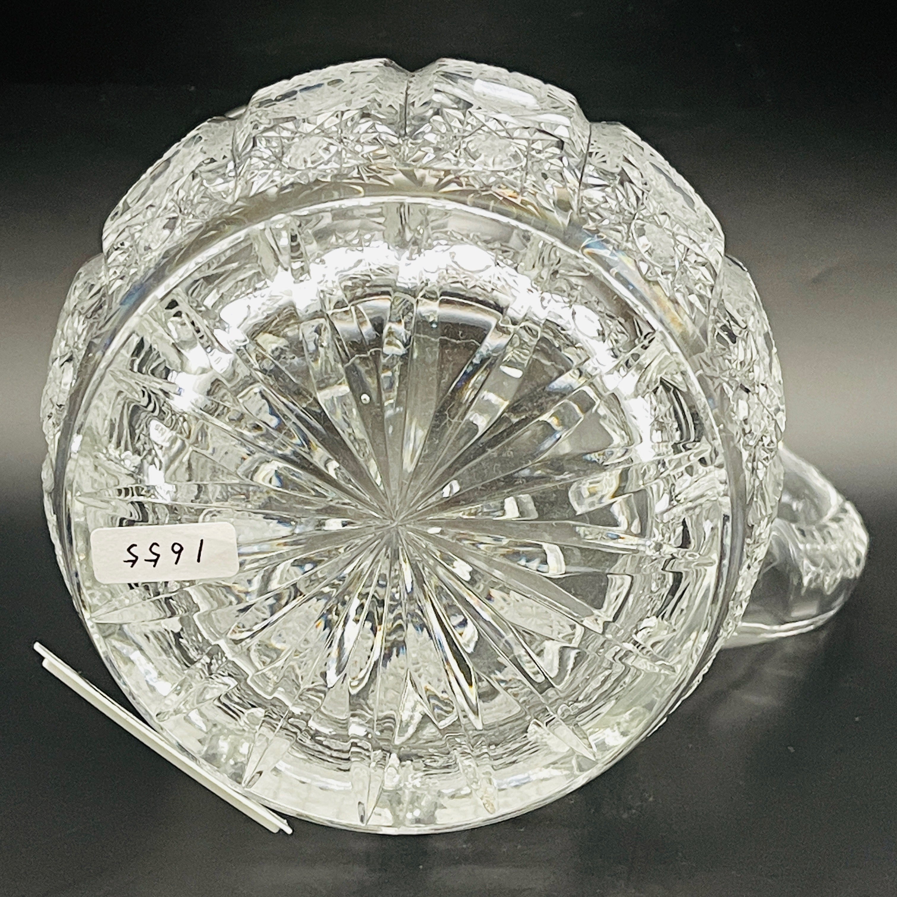 【リユース】 クリスタルピッチャー / VARSOVIA(バルソビア) / ポーランド / 箱あり 未使用 / 箱付き