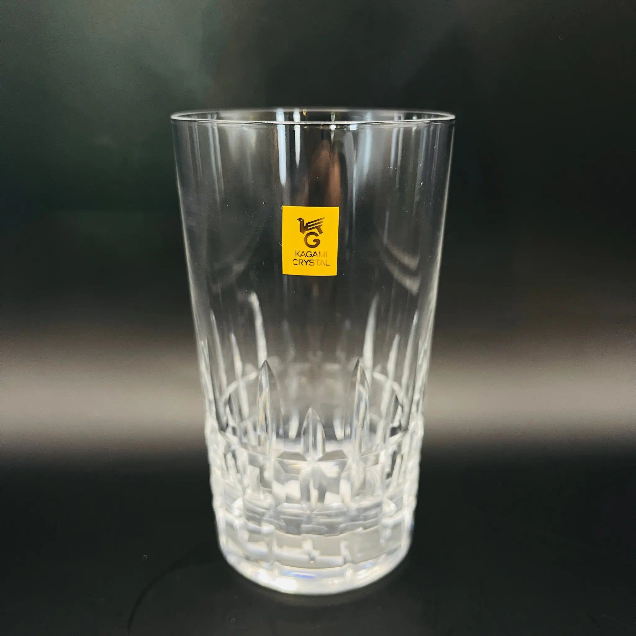 【リユース】 グラス 5P / カガミクリスタル(KAGAMI) / 未使用,箱あり / 箱付き