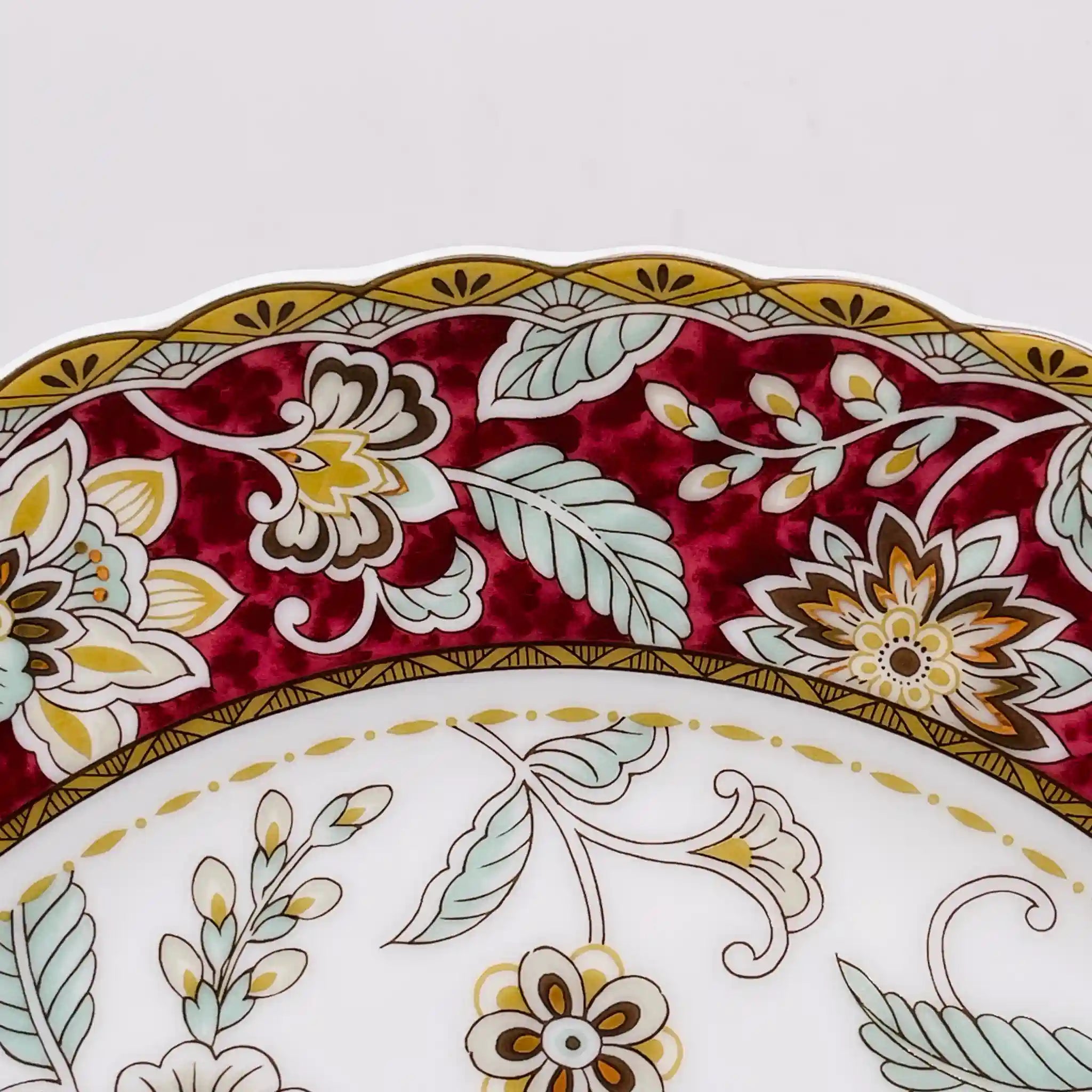 【リユース】 プレート(皿) / Marco Polo / China Salad Plates / Fine China / 未使用