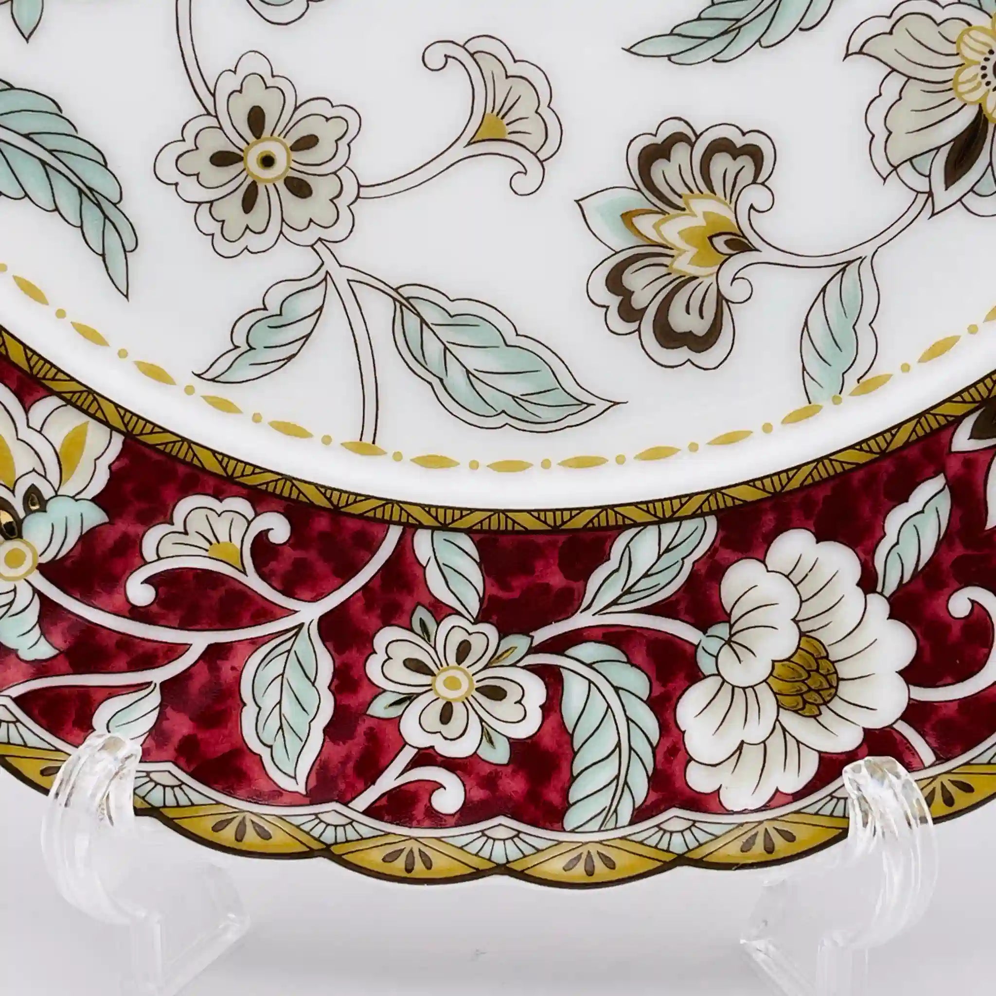 【リユース】 プレート(皿) / Marco Polo / China Salad Plates / Fine China / 未使用