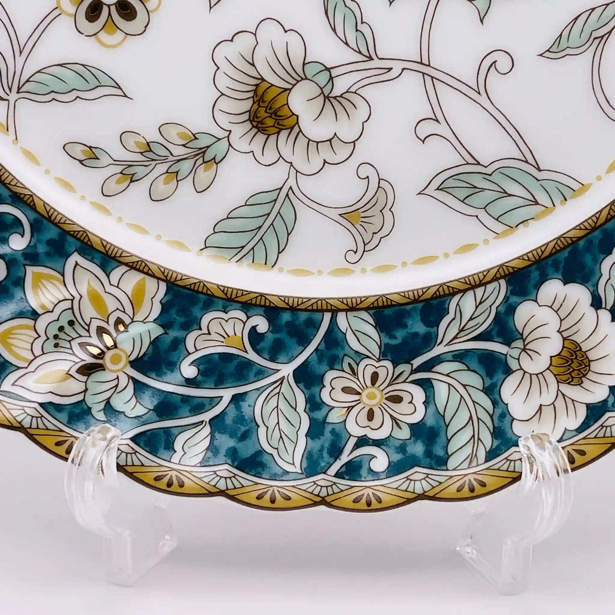 【リユース】 プレート(皿) / Marco Polo / China Salad Plates / Fine China / 未使用