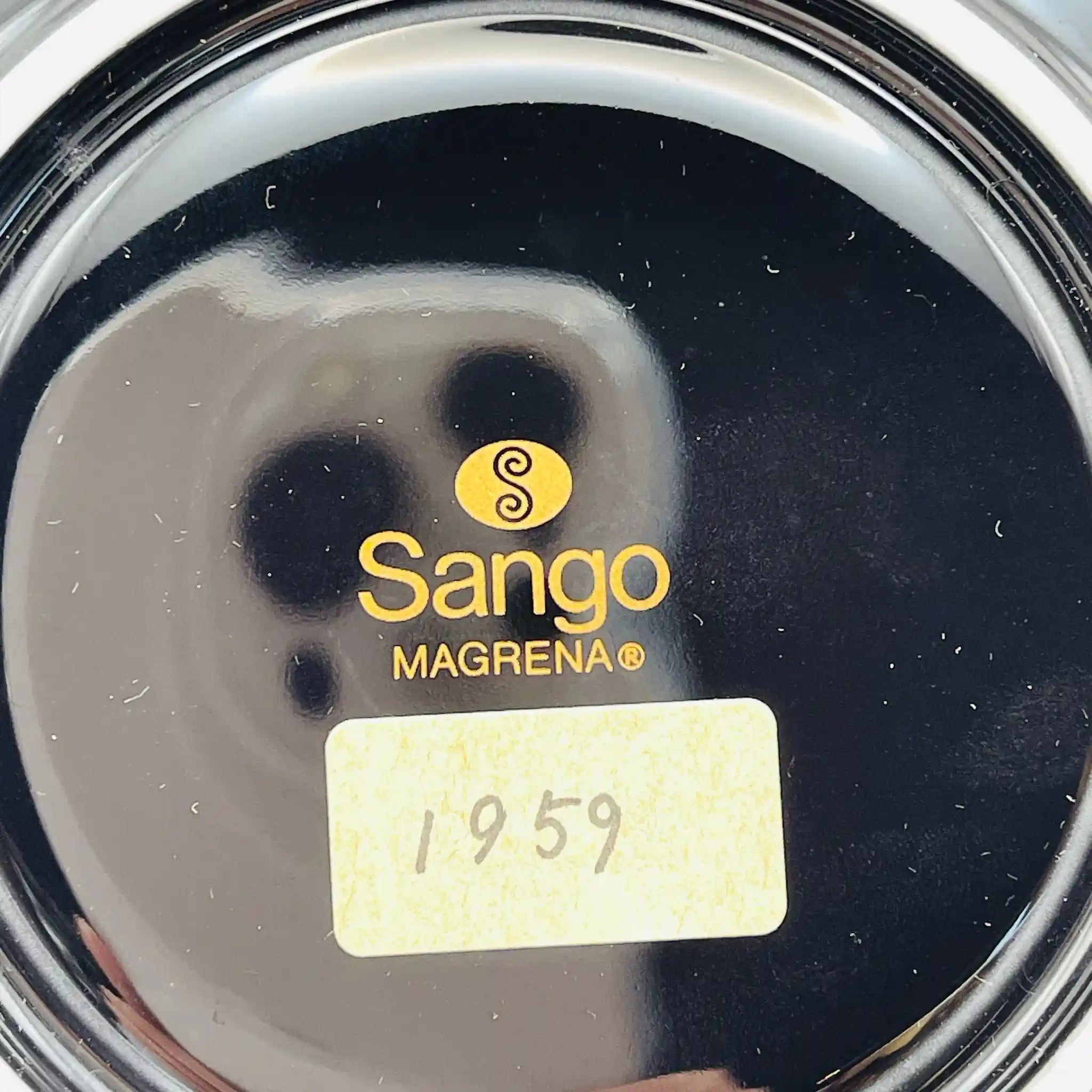 【リユース】 ティーカップセット / Sango MAGRENA / 紫苑 / 未使用,箱あり