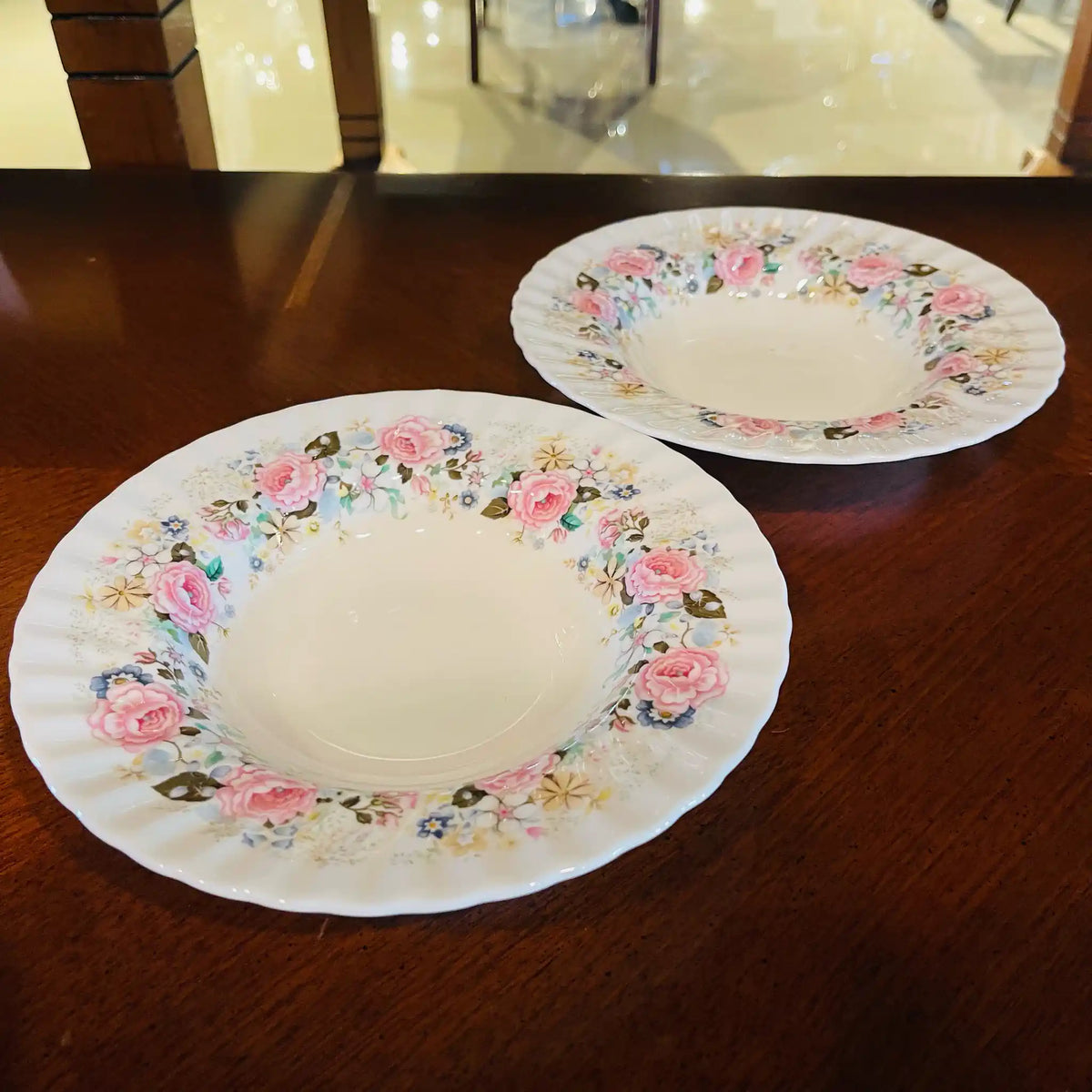 【期間限定値引】ミントン　スプリングバレー　食器セット Minton(ミントン) / スープ皿 2P / SpringValley(スプリング・バレー