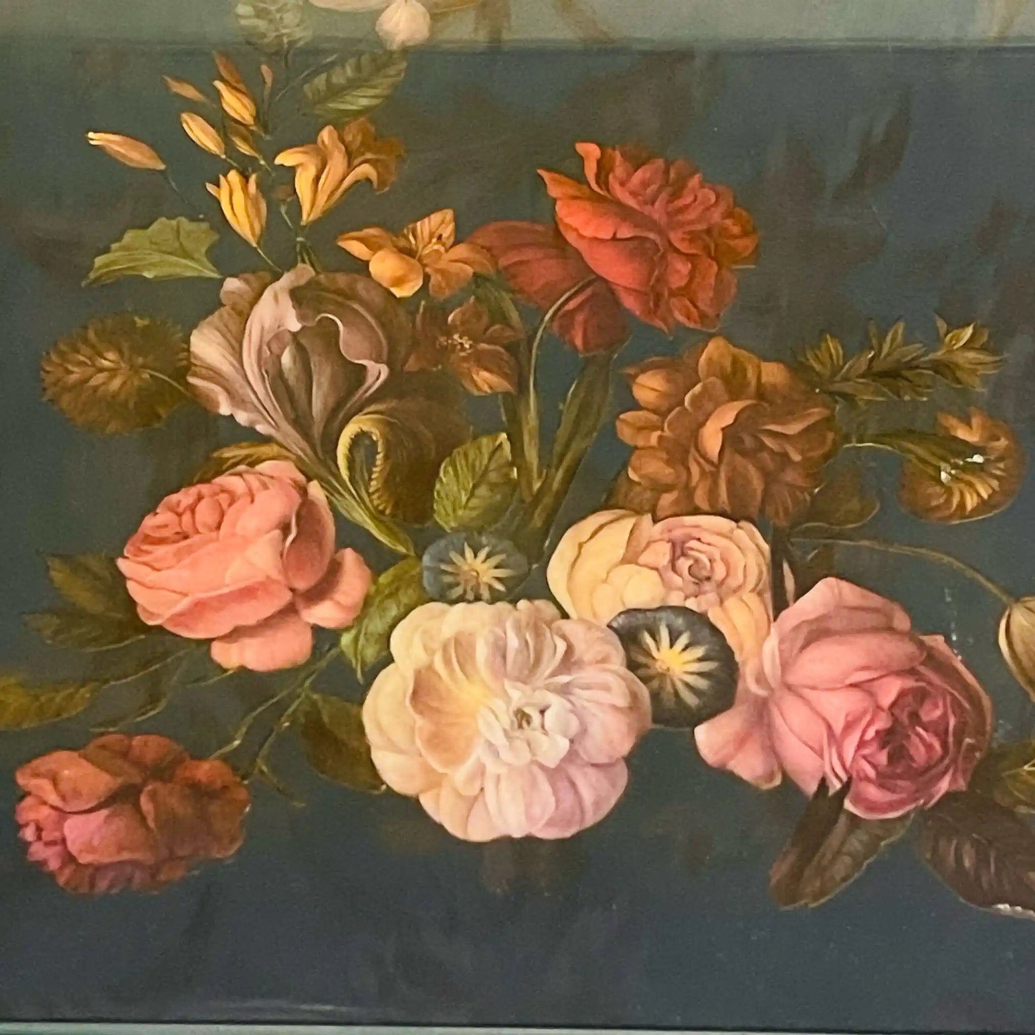 【リユース】 デコパージュ キャビネット