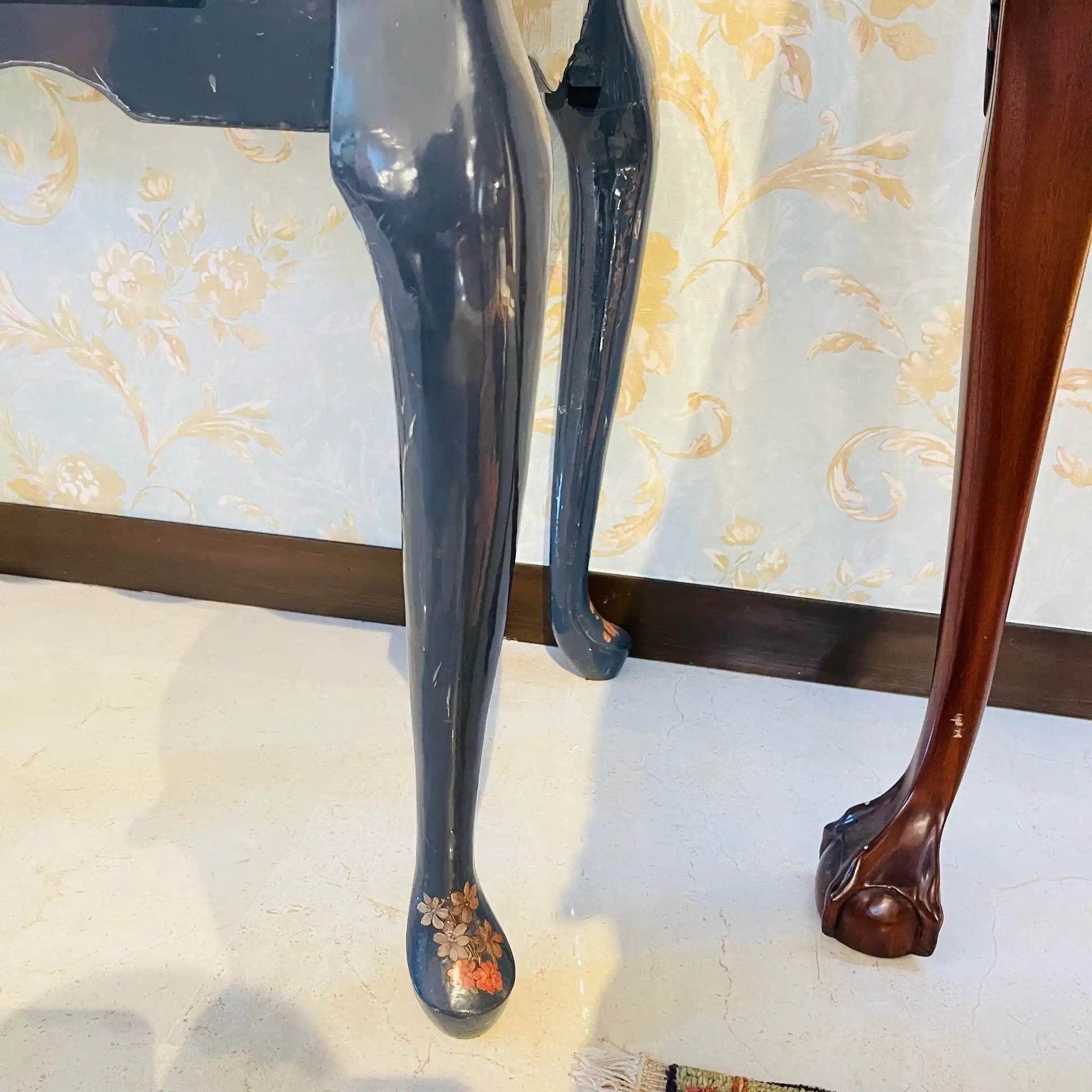 【リユース】 デコパージュ キャビネット