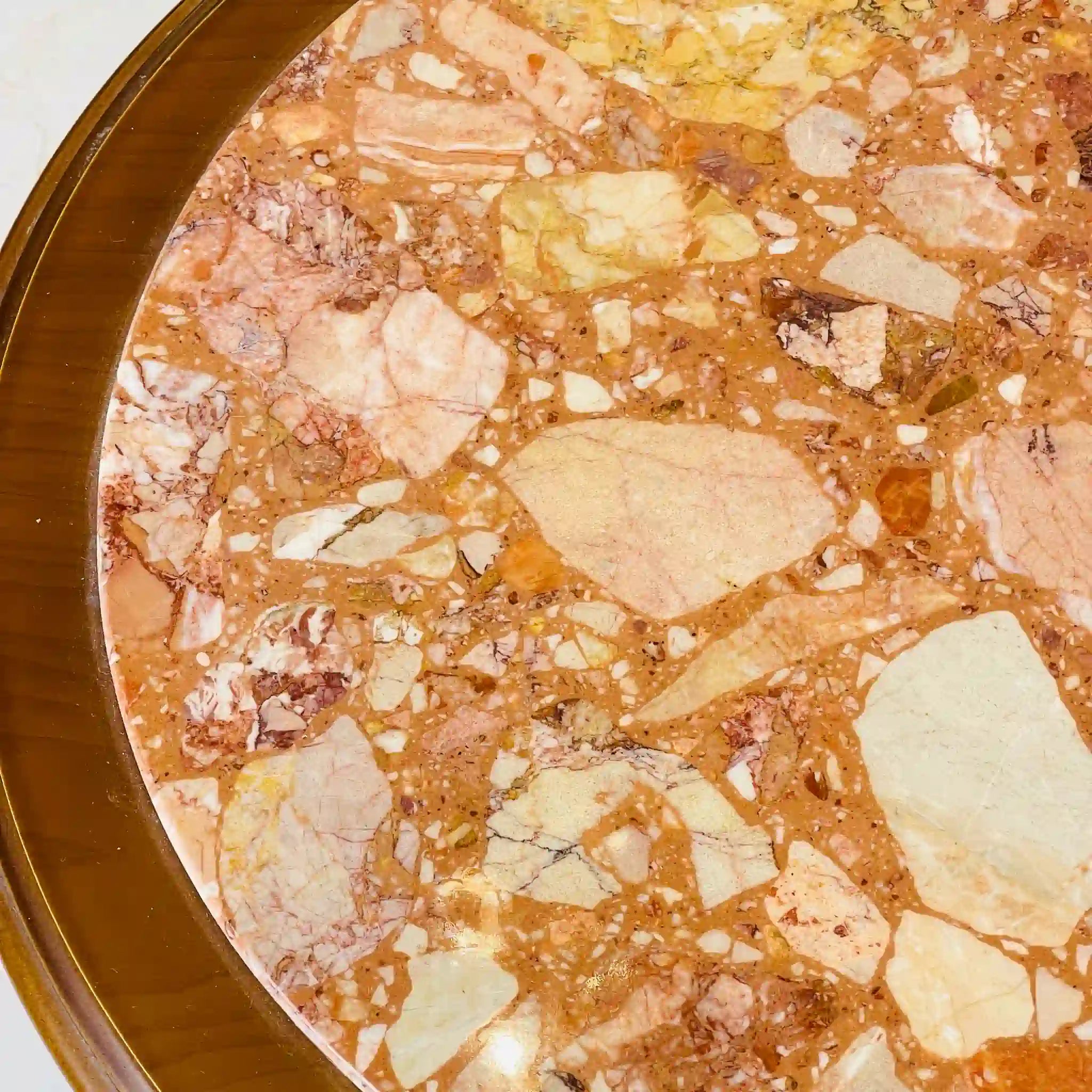 【アンティーク】 センターテーブル / マーブルトップ