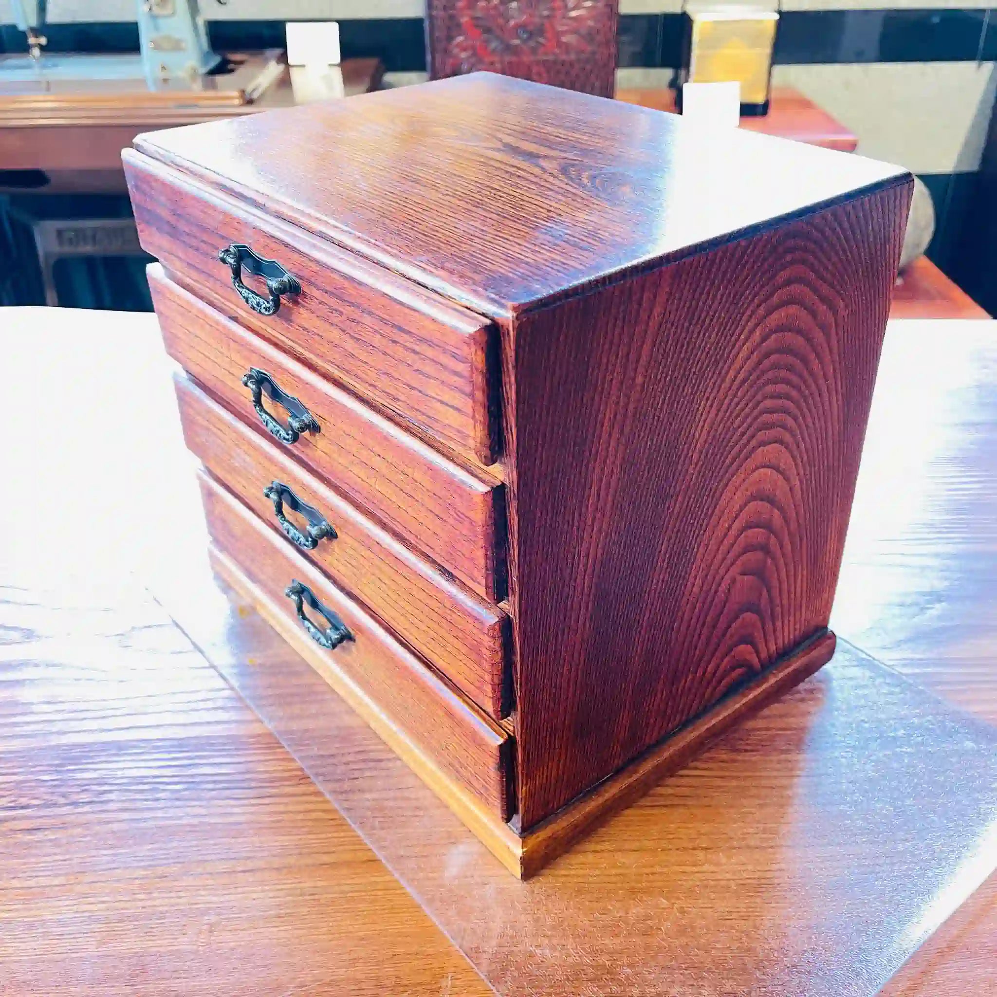 【リユース】 ミニチェスト 4段