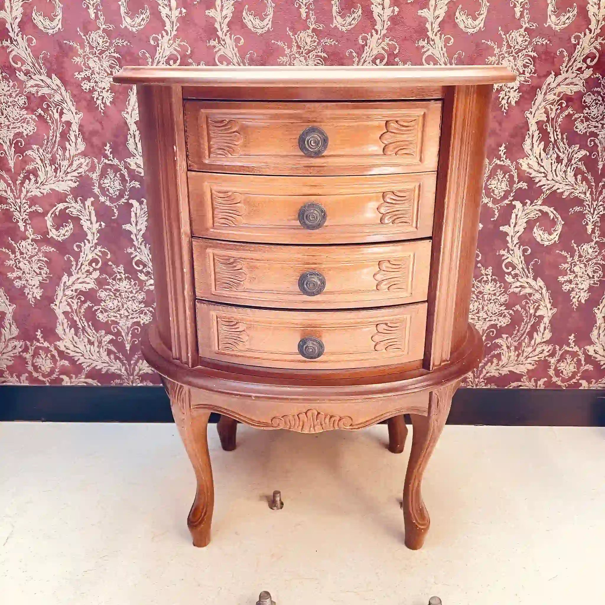 【リユース】 ミニチェスト 4段 / イタリア