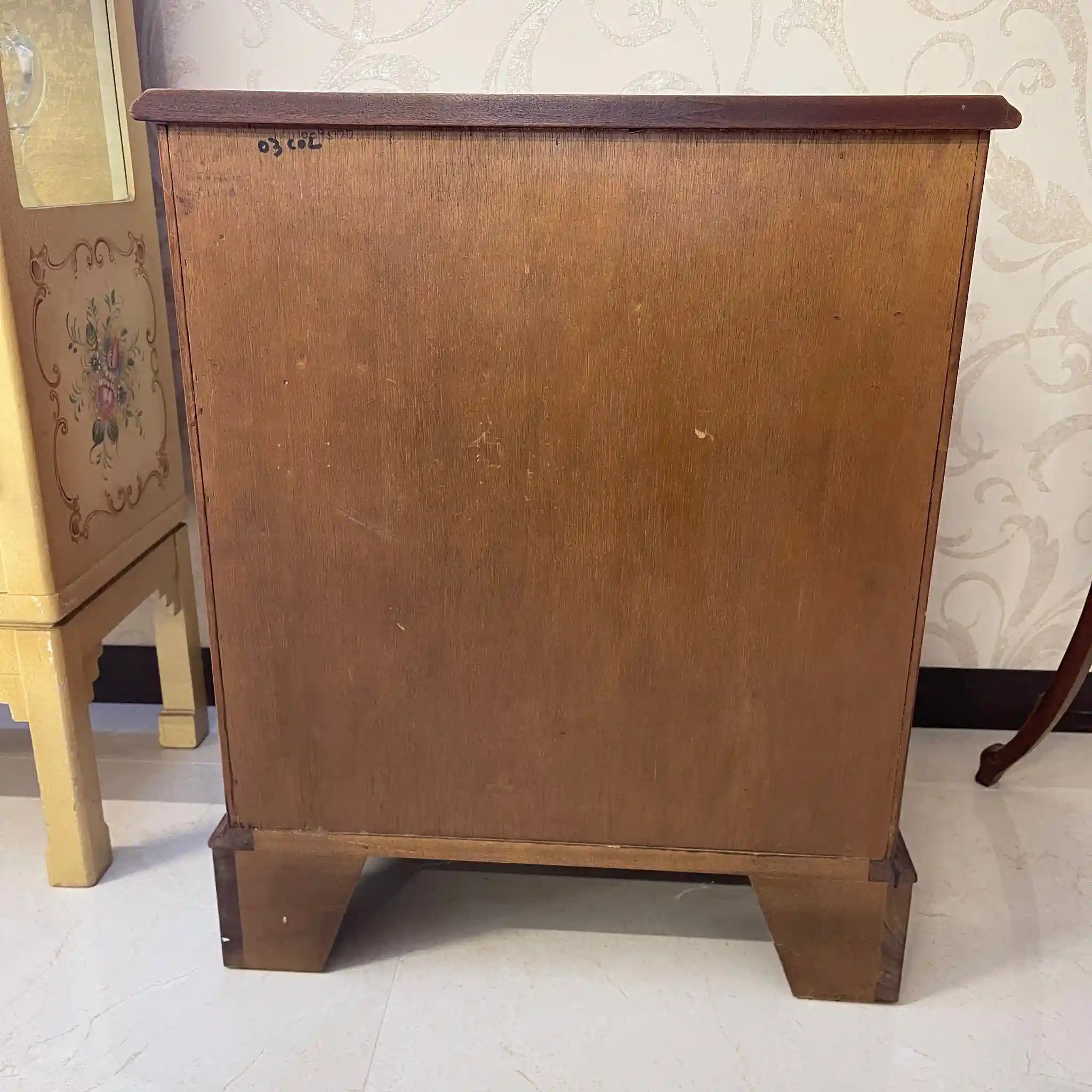 【リユース】 ミニチェスト / ウォールナット材 / イギリス