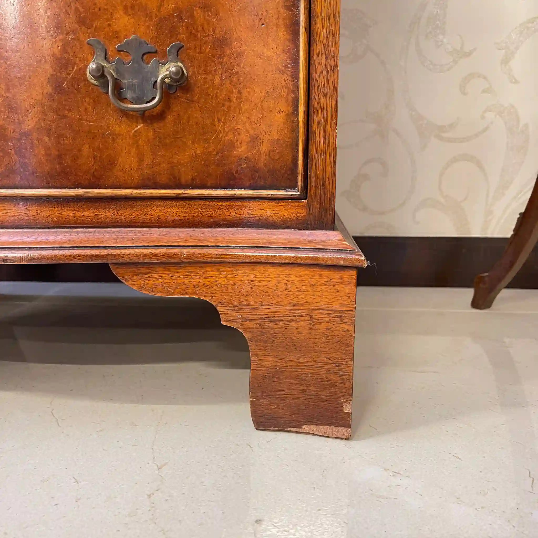 【リユース】 ミニチェスト / ウォールナット材 / イギリス