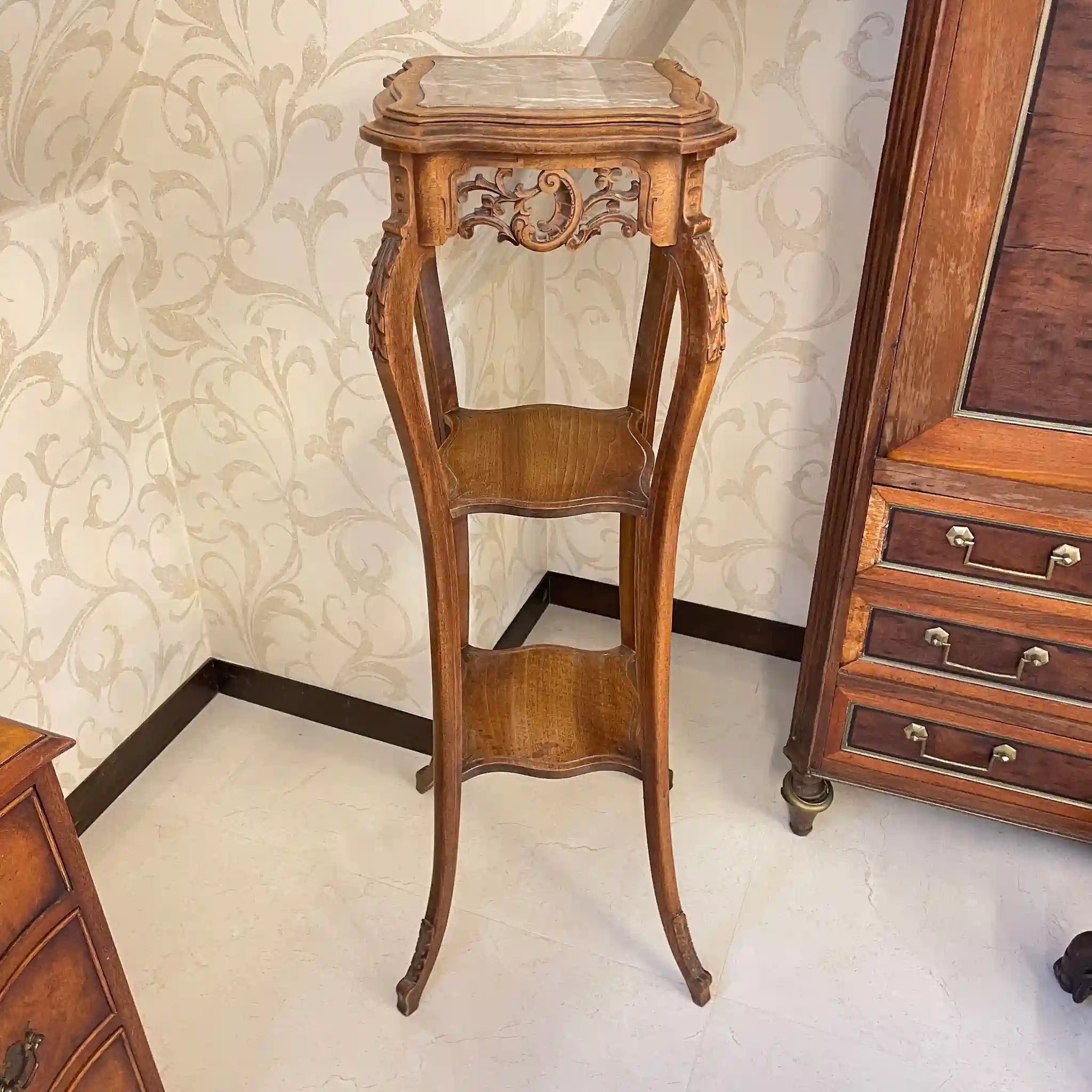 【リユース】 ミニチェスト / ウォールナット材 / イギリス