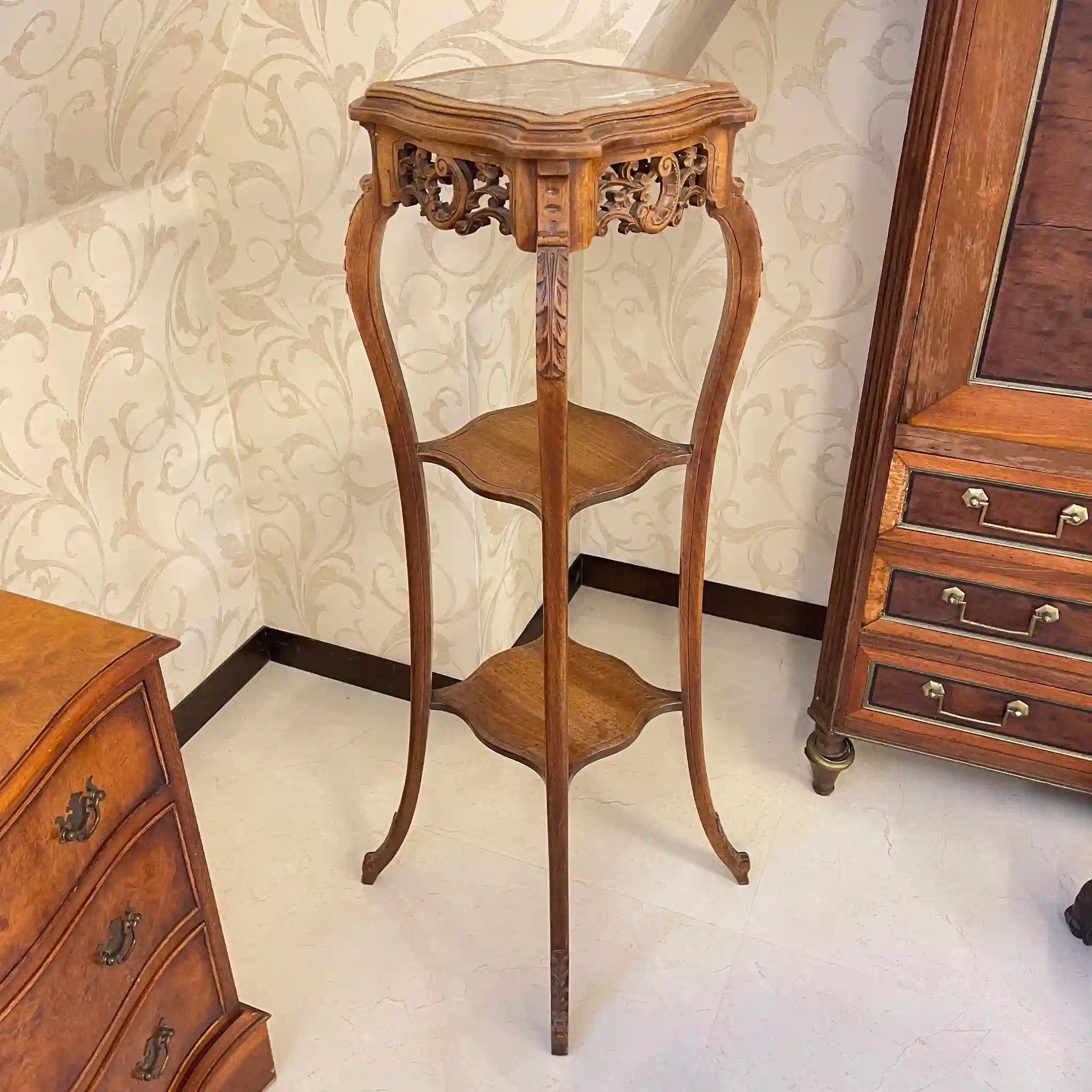 【リユース】 ミニチェスト / ウォールナット材 / イギリス