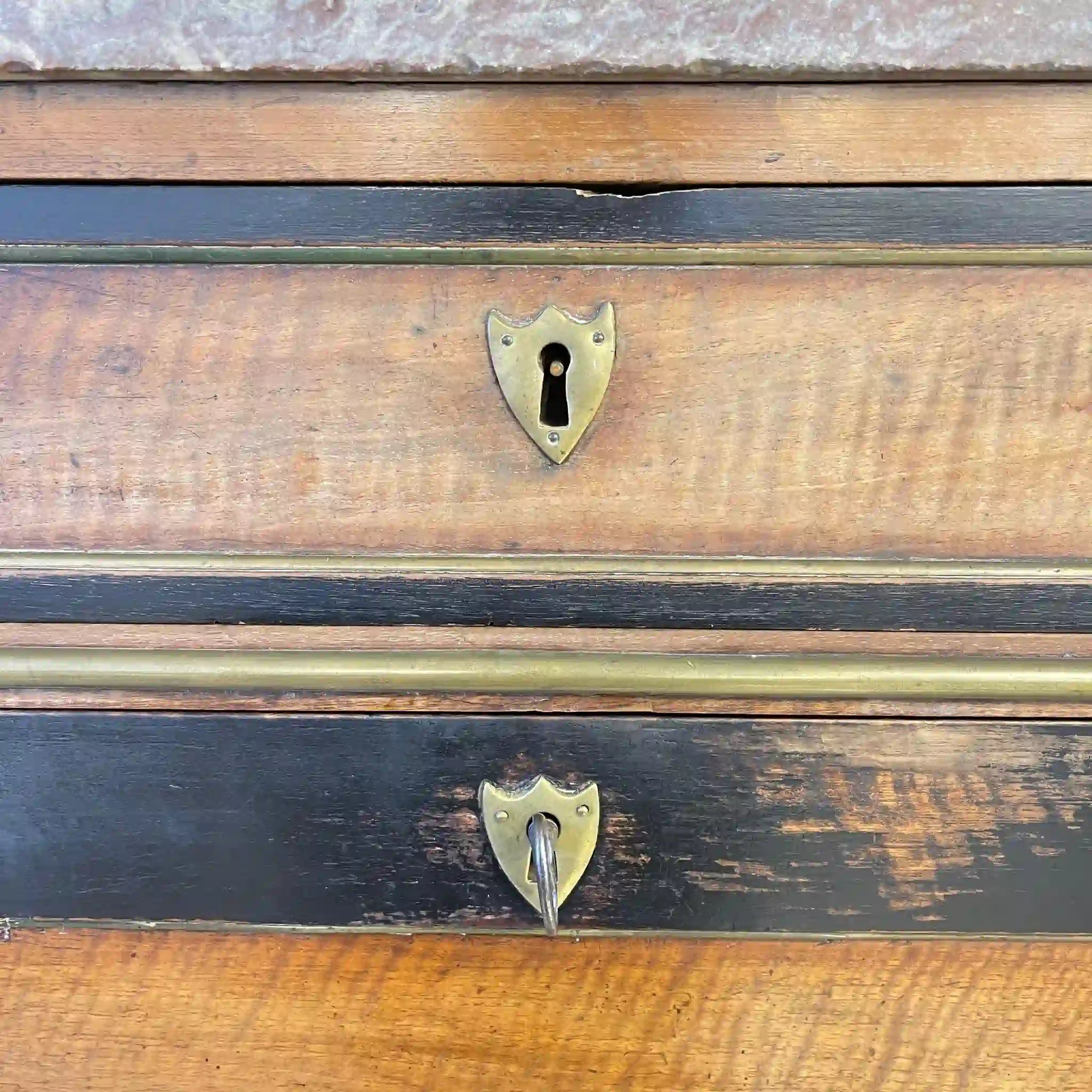 【アンティーク】 ライティングデスク(秘書台) / 18世紀後半 / 1800年代後半 / フルーツウッド / フランス