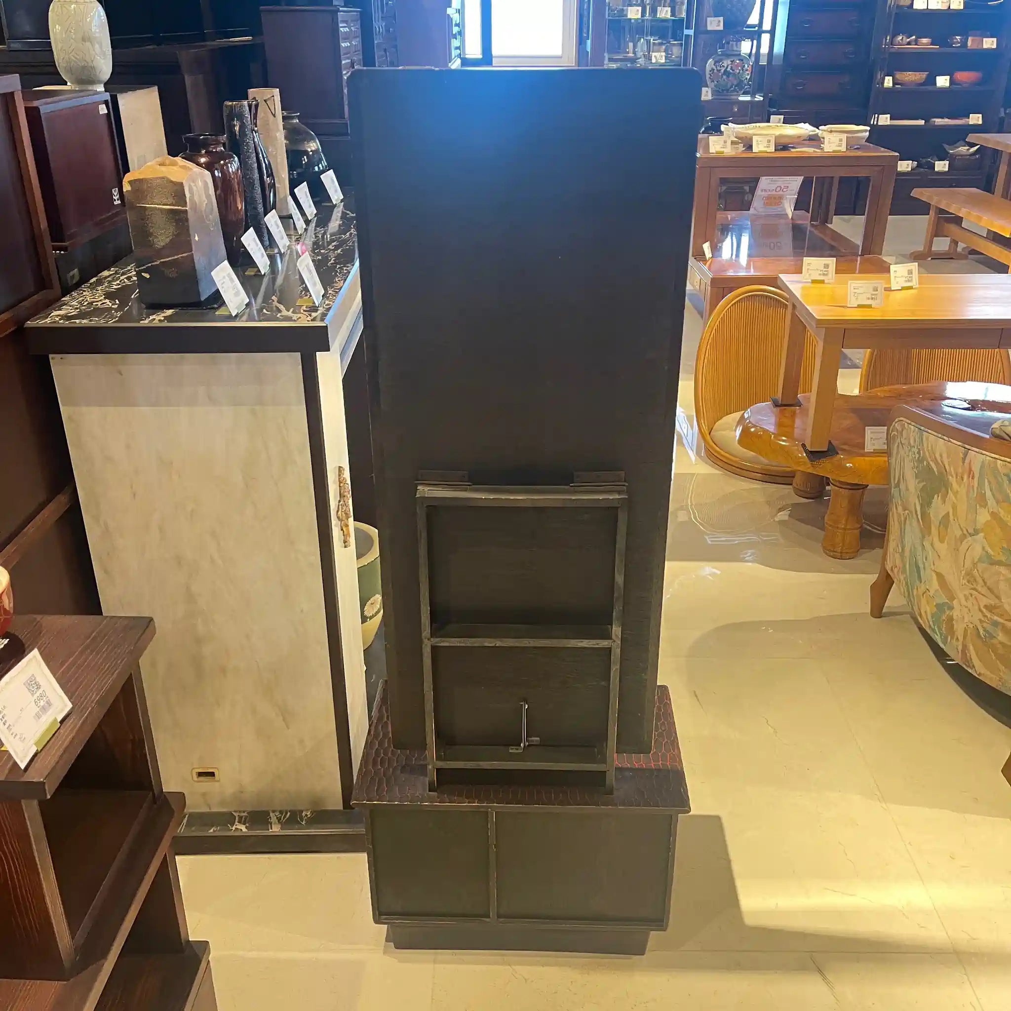 【骨董品】 化粧台 / 鎌倉彫