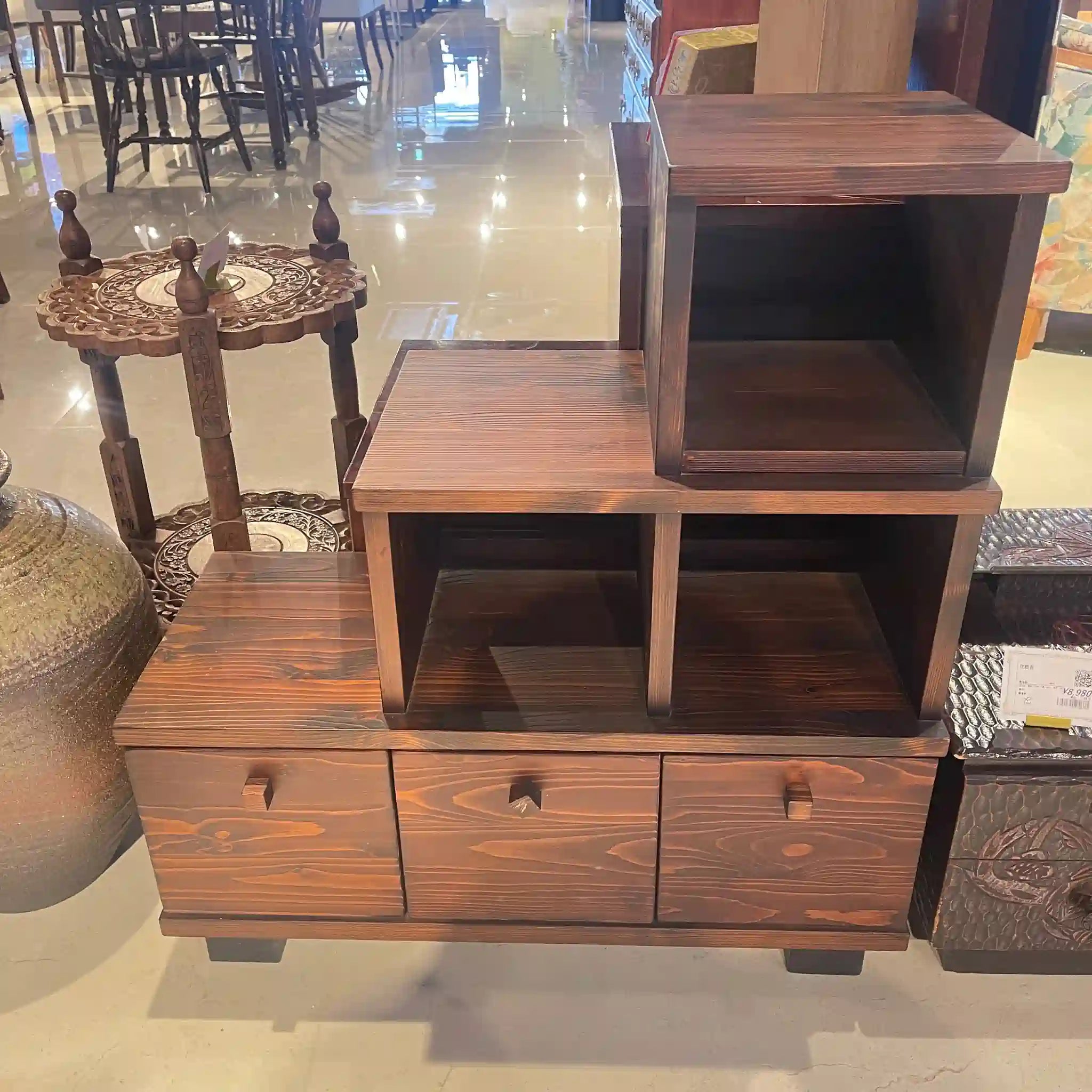 【リユース】 階段箪笥 4段