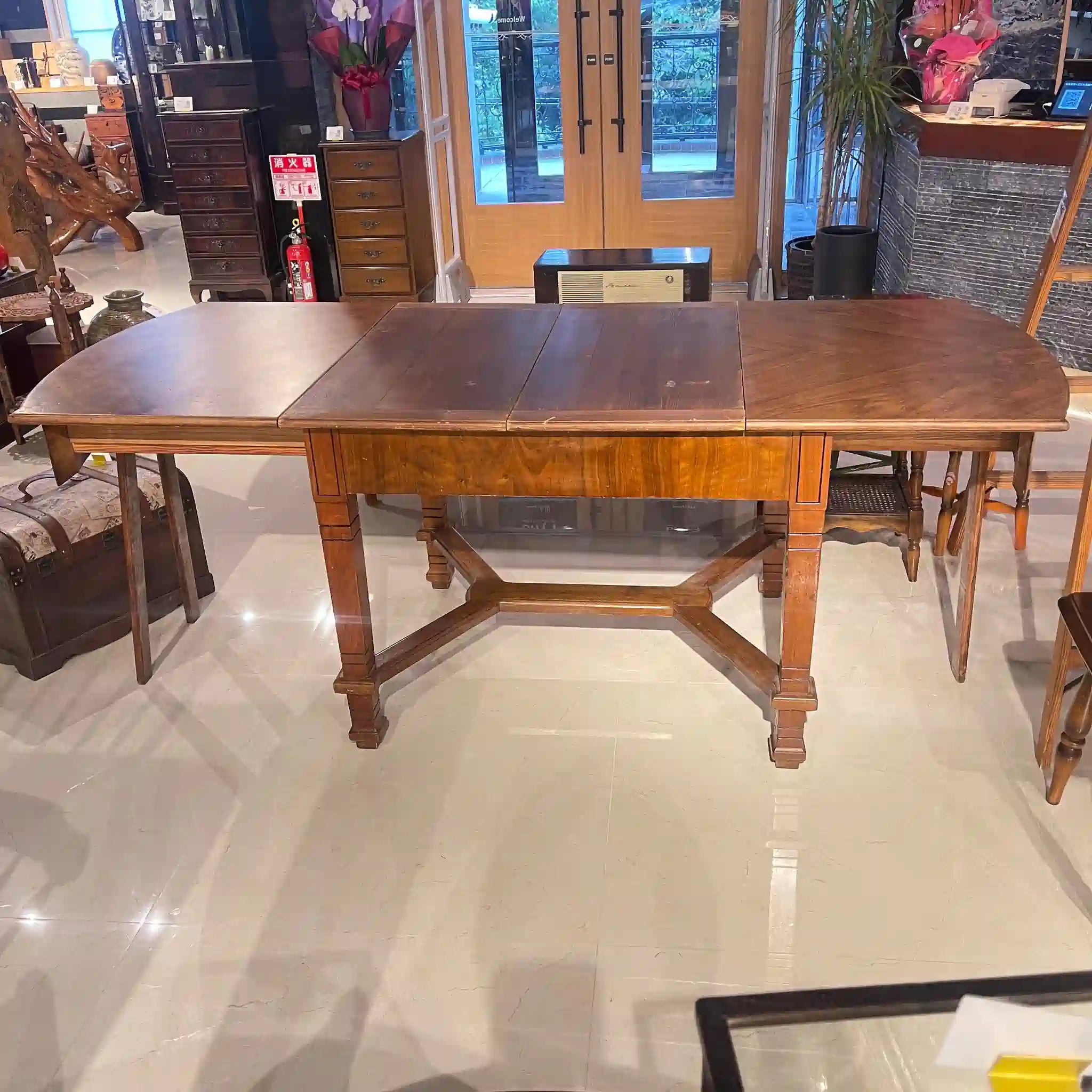 [Antique] Extendable table from England