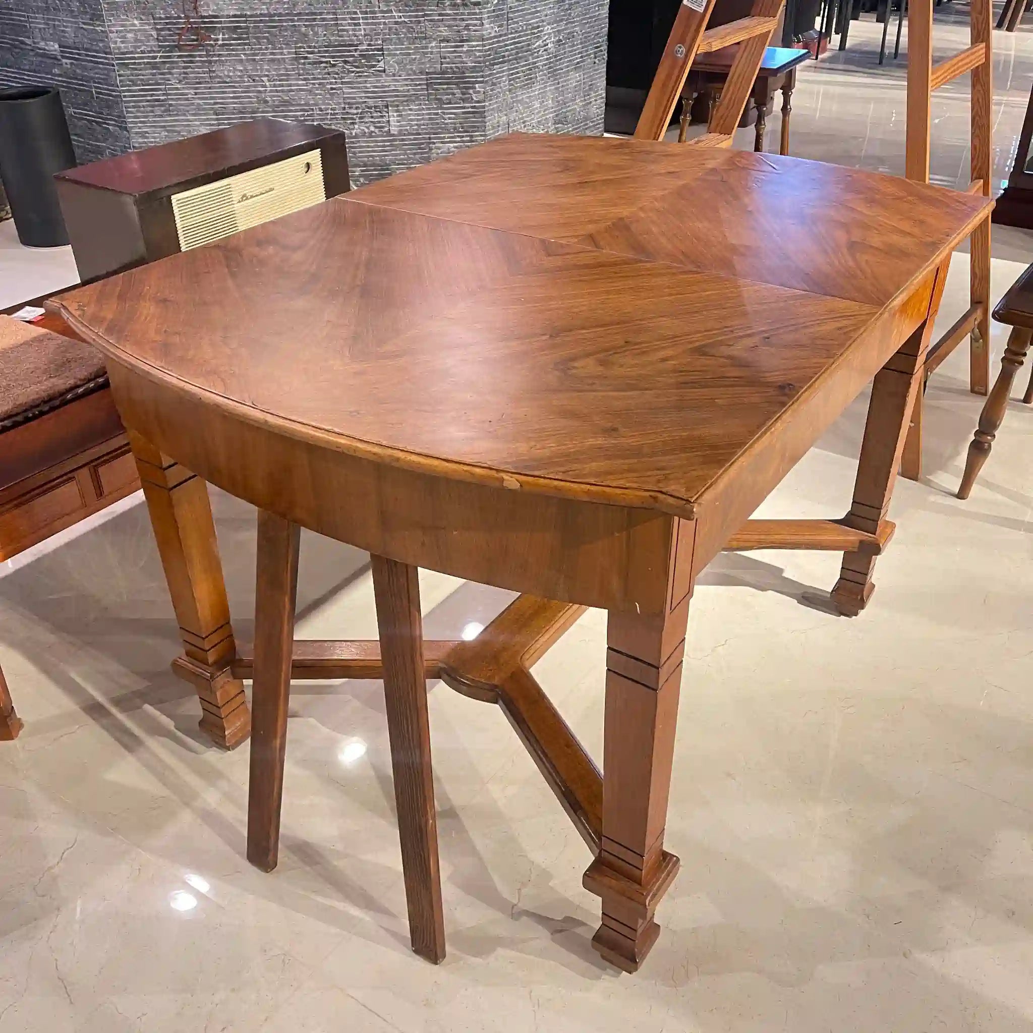 [Antique] Extendable table from England