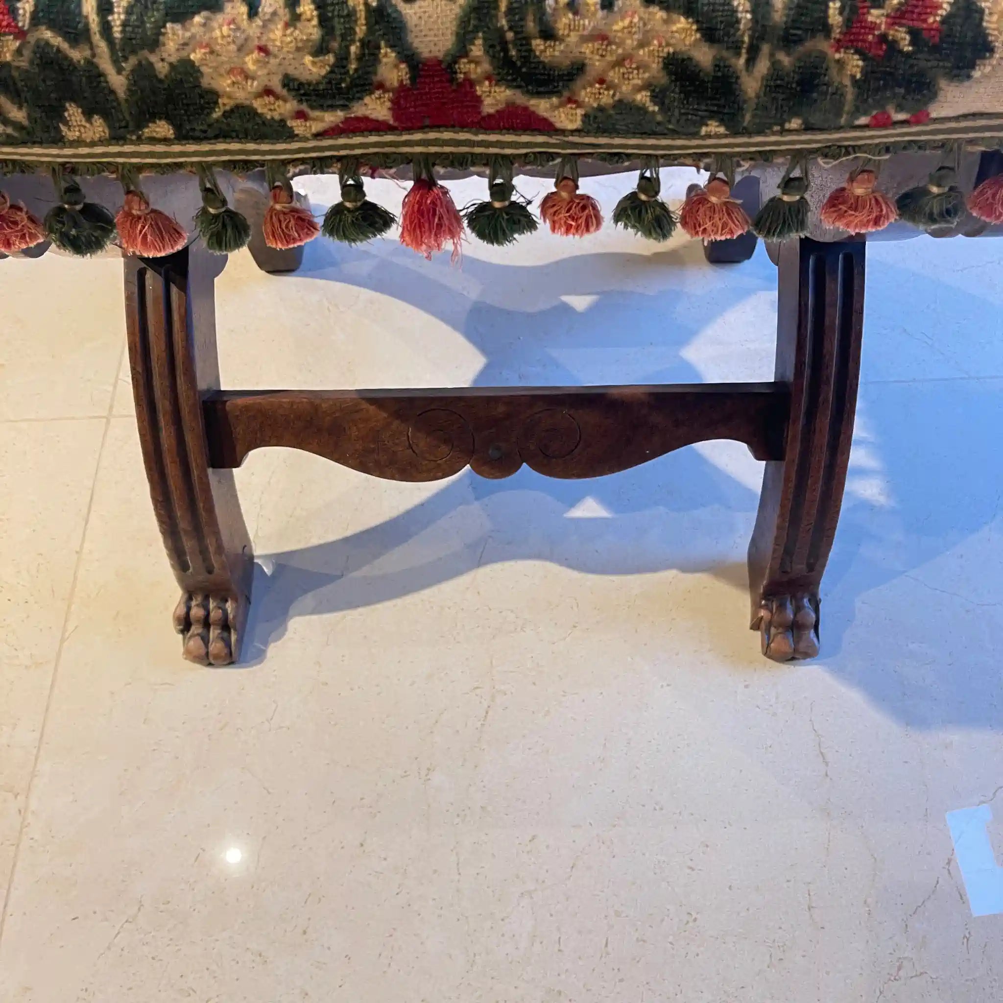 [古董] 餐椅，雕刻，金華山編織，法國 / /