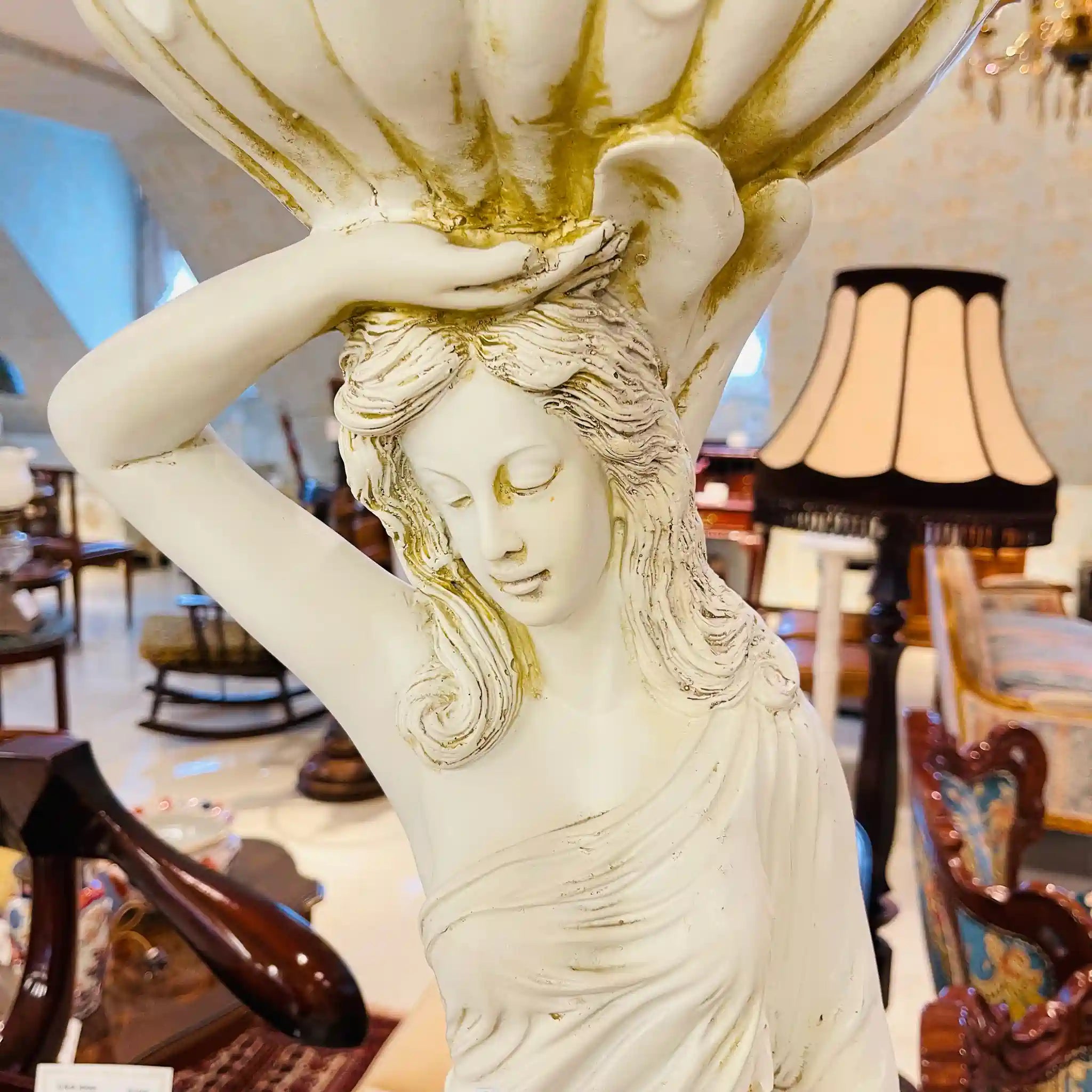 【アート/装飾品】 石膏像 裸婦像