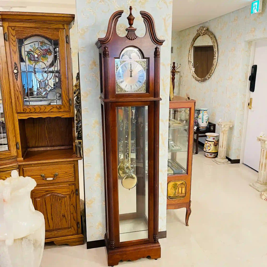 Vintage Hall Clock / HOWARD MILLER / 2000s / Beech / USA ｜アンティーク・リユース ...