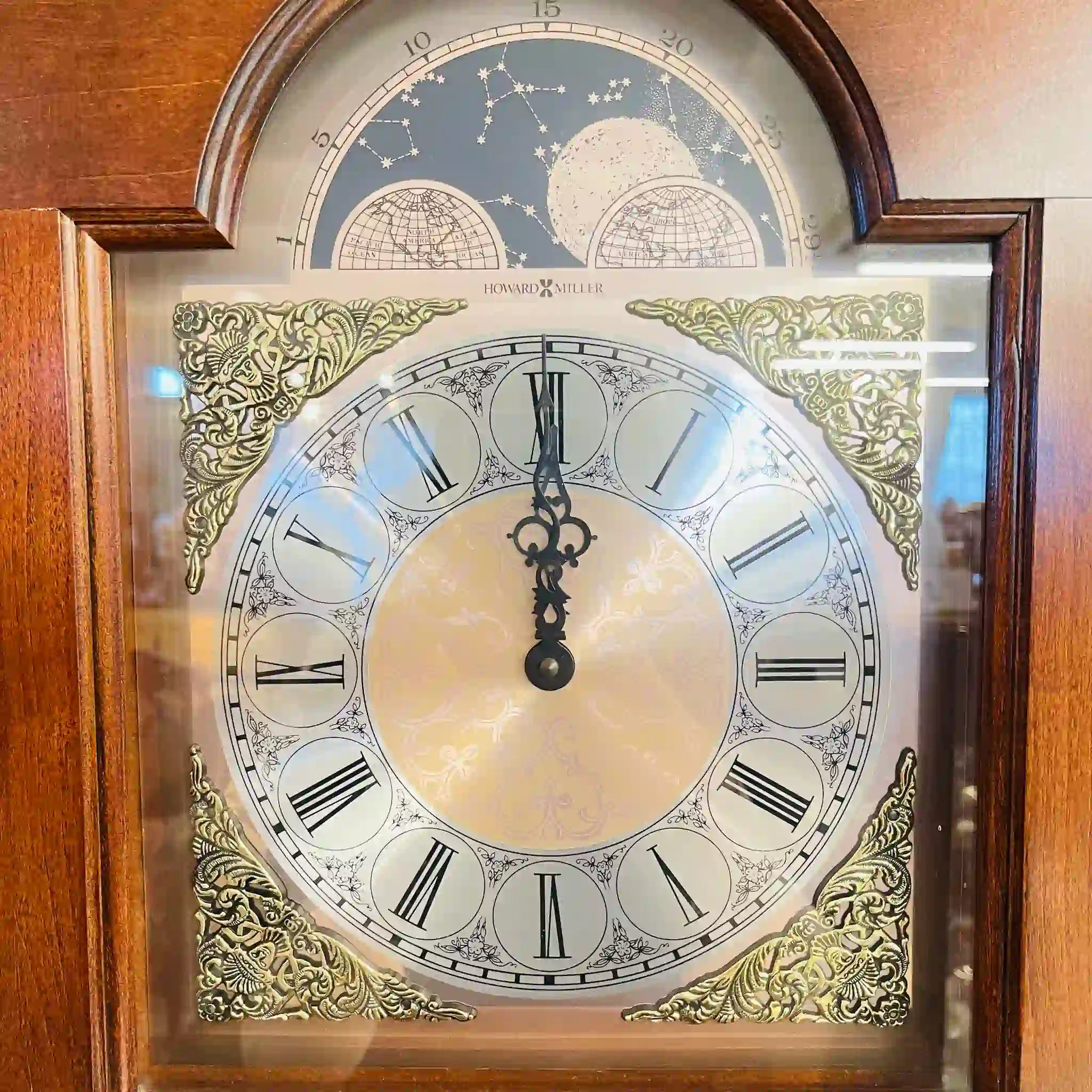 【リユース】 ビンテージホールクロック / HOWARD MILLER(ハワードミラー) / アメリカ