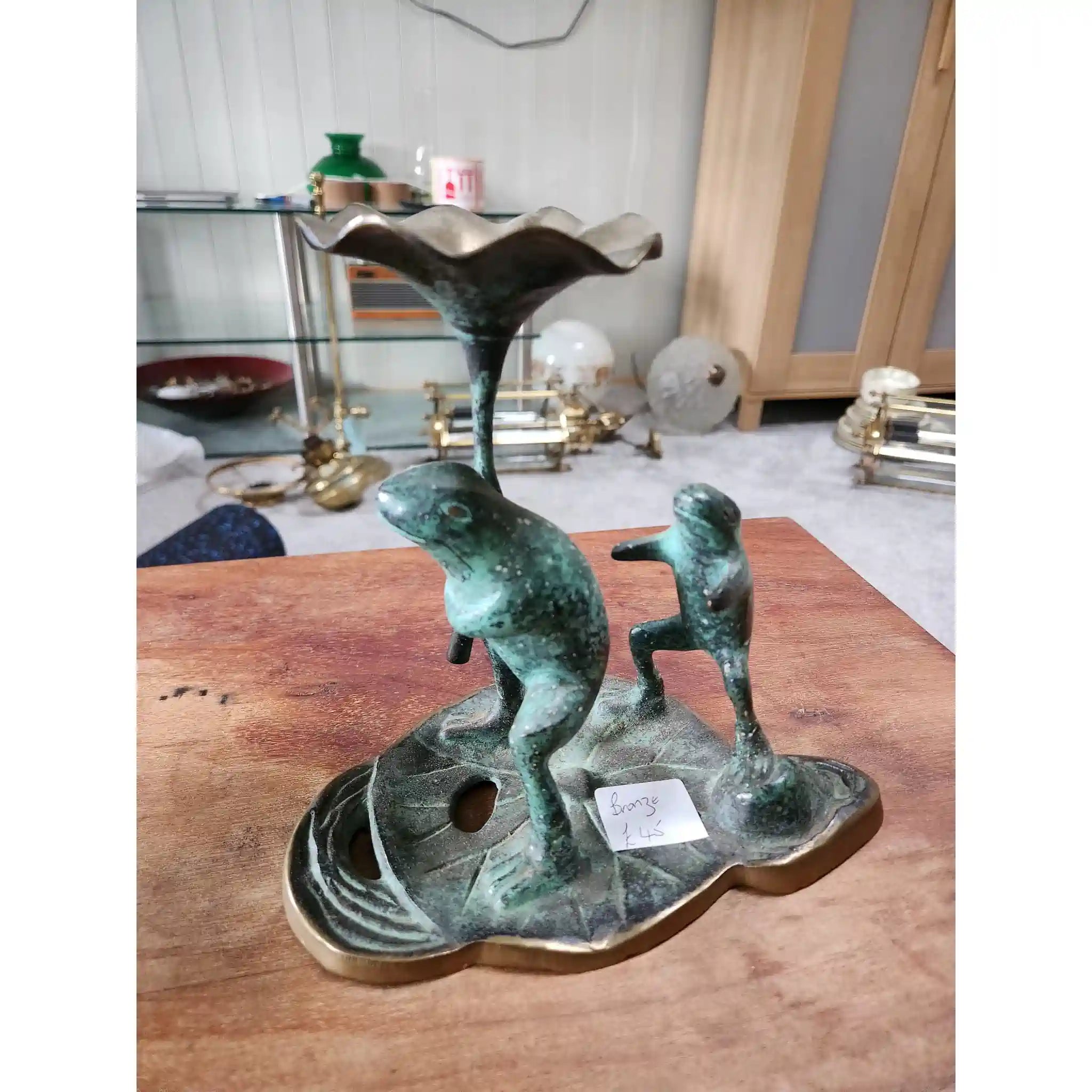 【】 真鍮の小彫刻