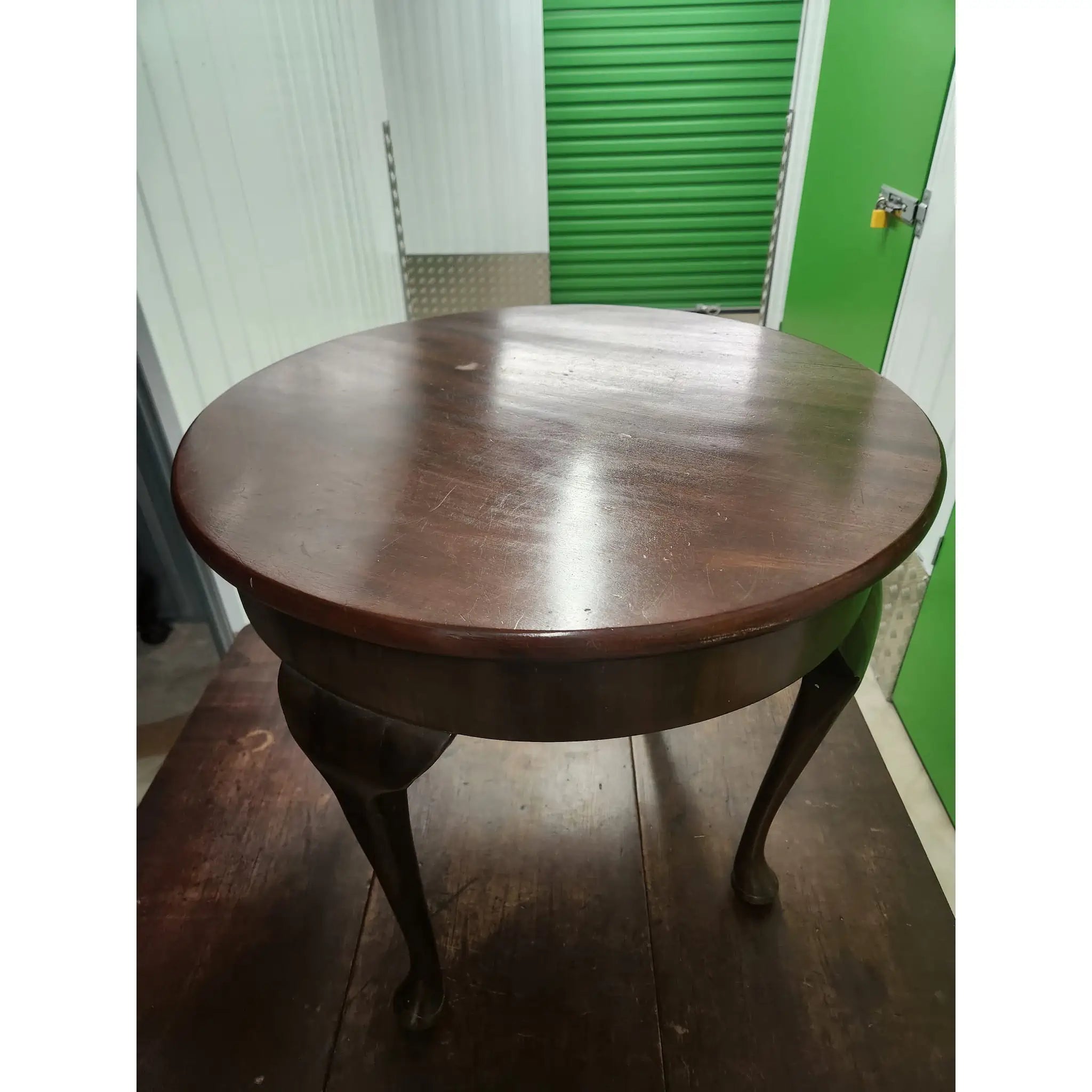 【ビンテージ】 ラウンドテーブル / 1930年代〜1960年代頃 / イギリス / 猫脚(カブリオールレッグ)