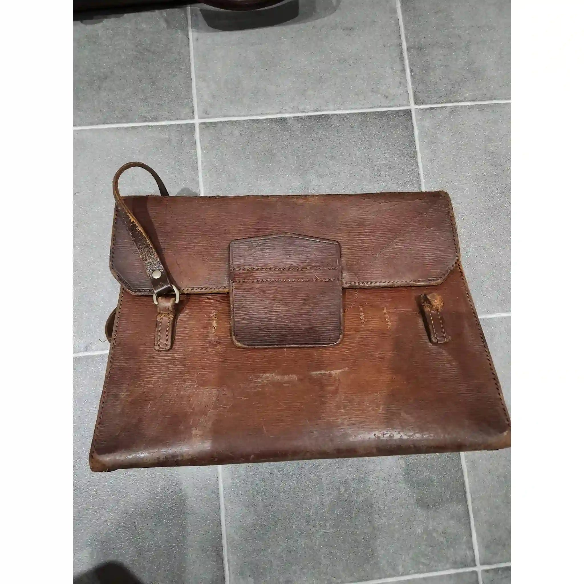 【ビンテージ】 ブリーフケース / 19世紀後半から20世紀前半 / イギリス / 本革