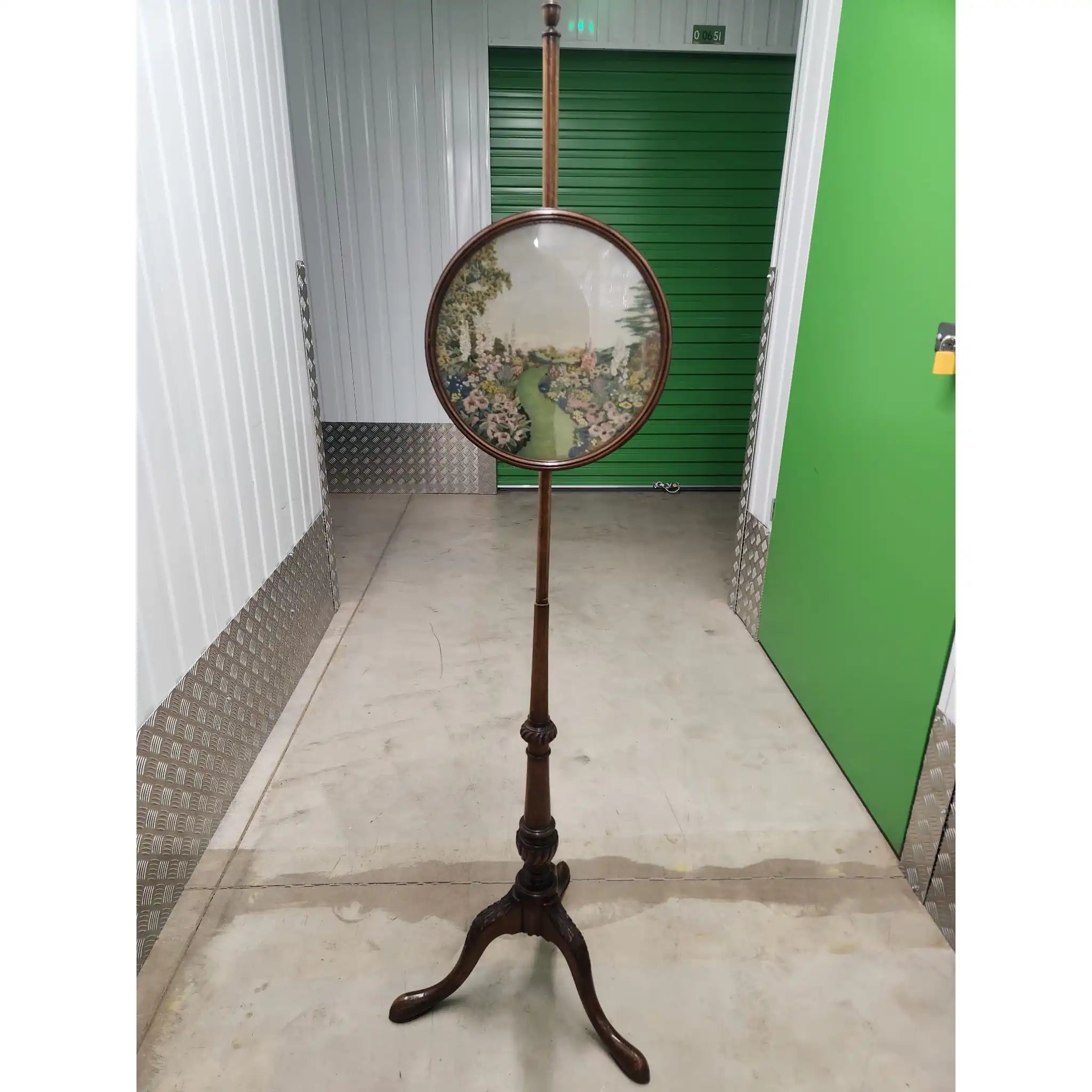 【アンティーク】 ポールスクリーン / リージェンシー様式 / 1800年代初頭から中頃 / イギリス