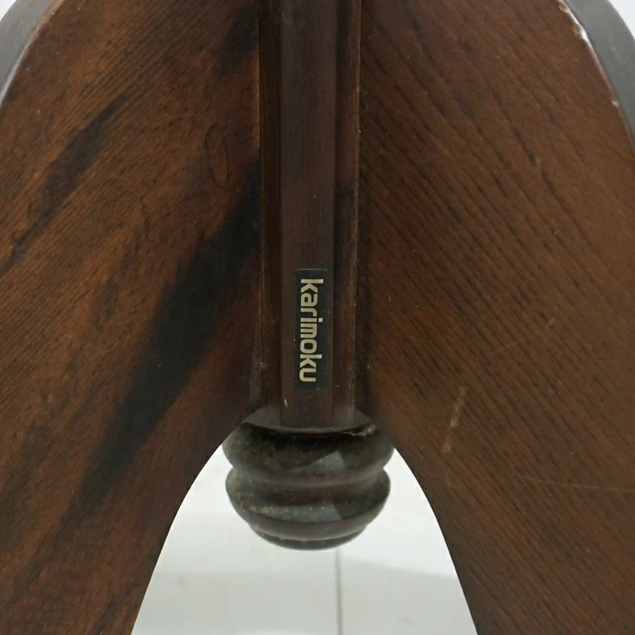 [Vintage] Pole hanger / Karimoku furniture / Japan / Wooden/iron material, classical elegance, high practicality, space saving