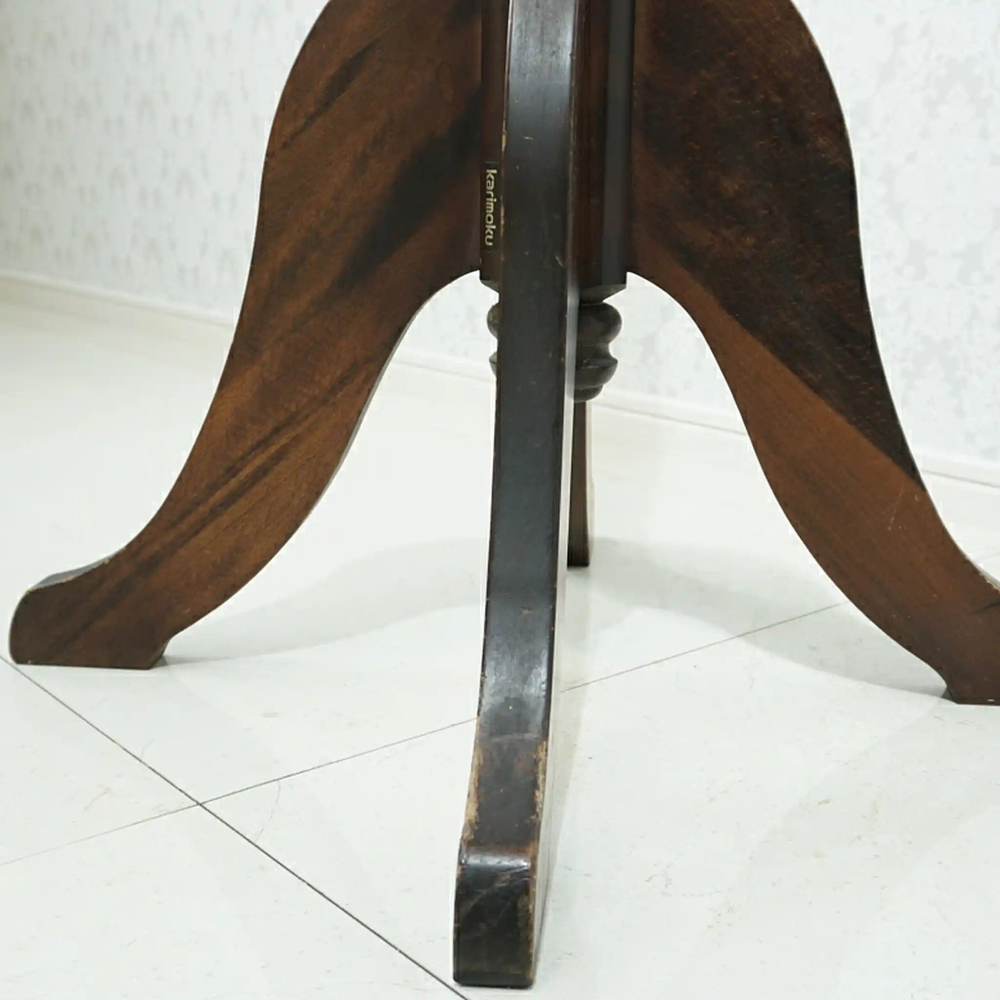[Vintage] Pole hanger / Karimoku furniture / Japan / Wooden/iron material, classical elegance, high practicality, space saving