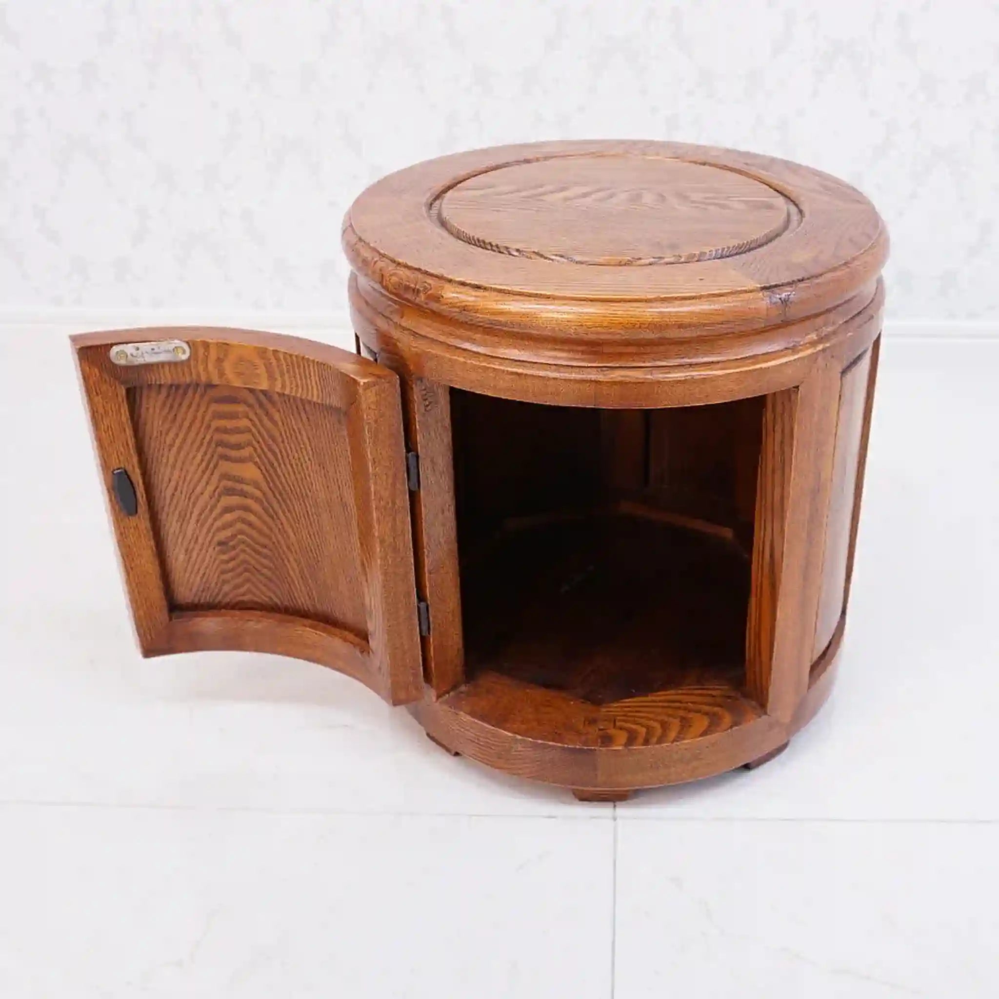 【ビンテージ】収納付きスツール　李朝家具　モリジャン