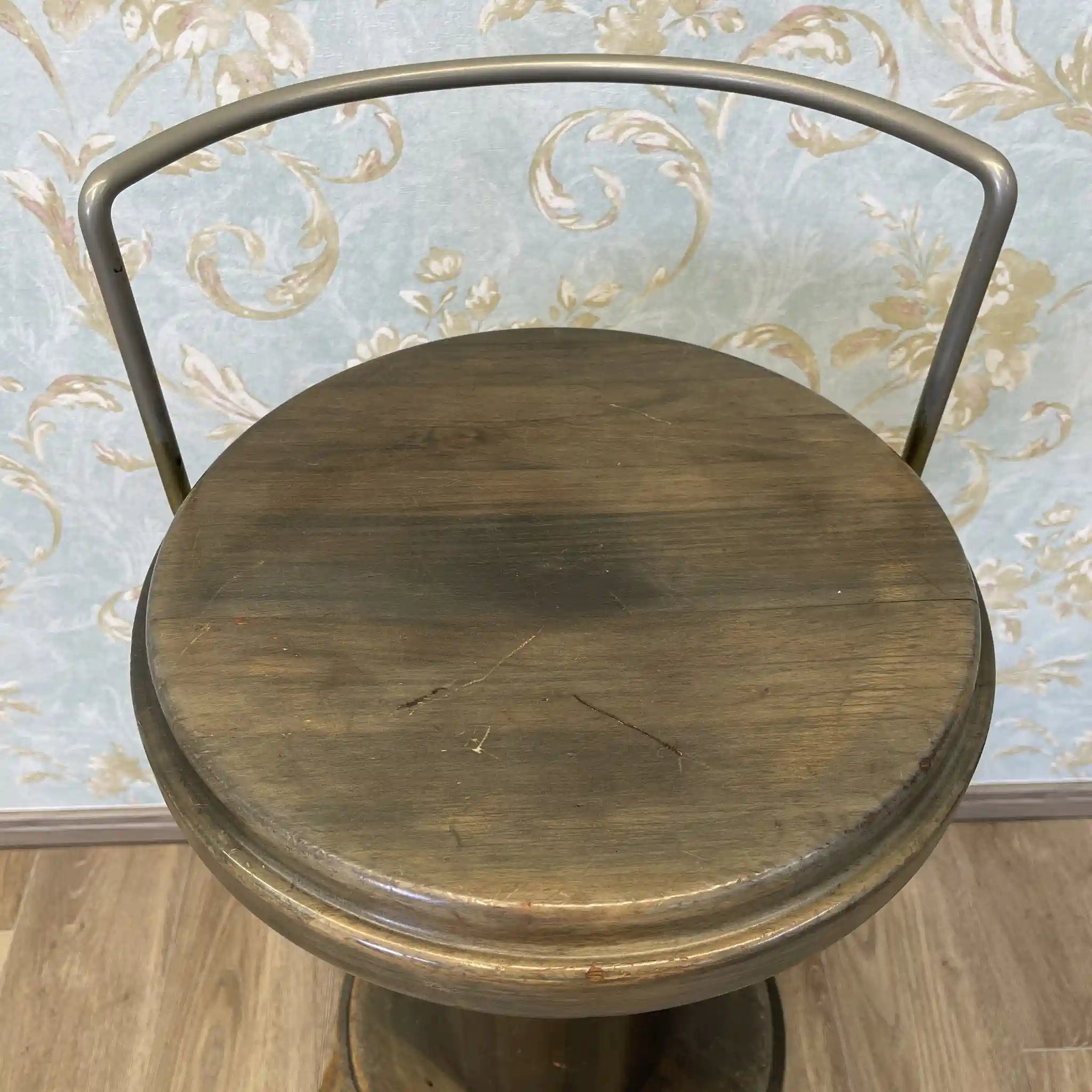 [Vintage] Vintage counter chair / wooden / Japan