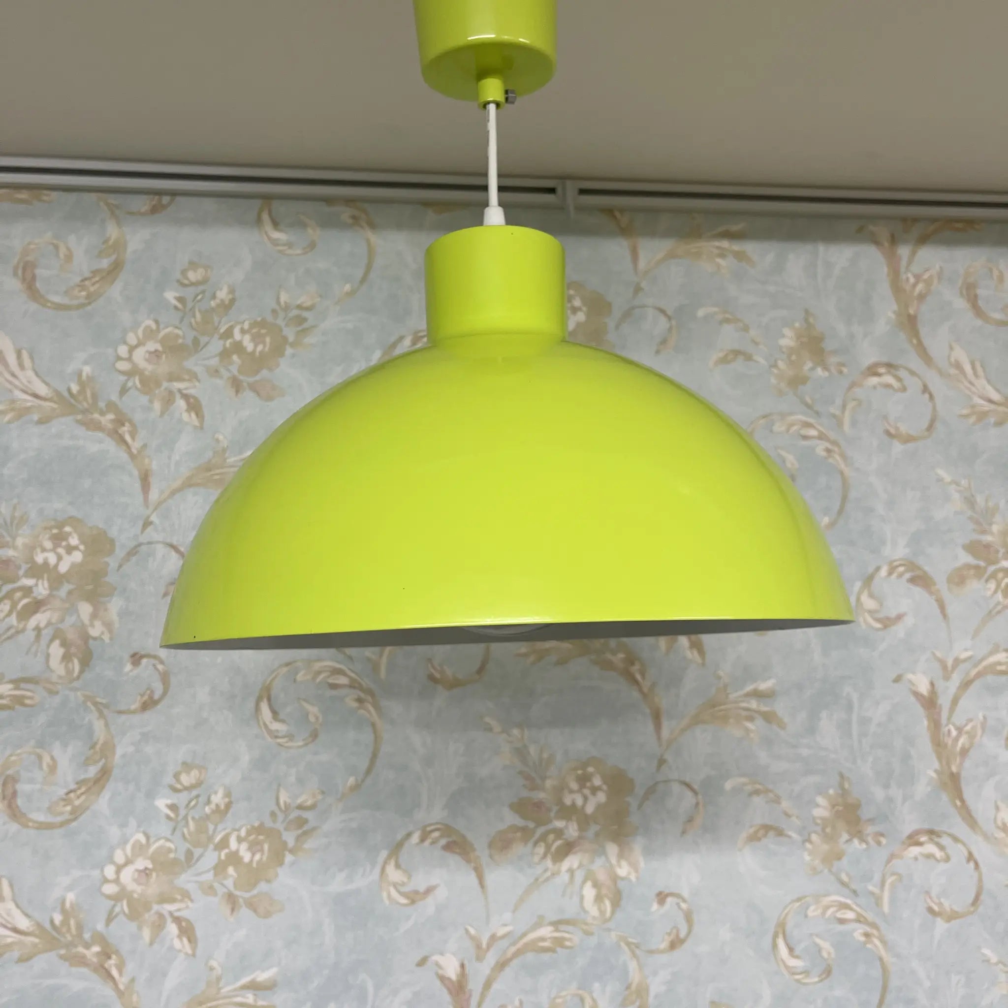 Lighting (Pendant Light) / Retro, Pop, Mid-Century, Modern, Light Green, Yellow-Green / [Reuse]