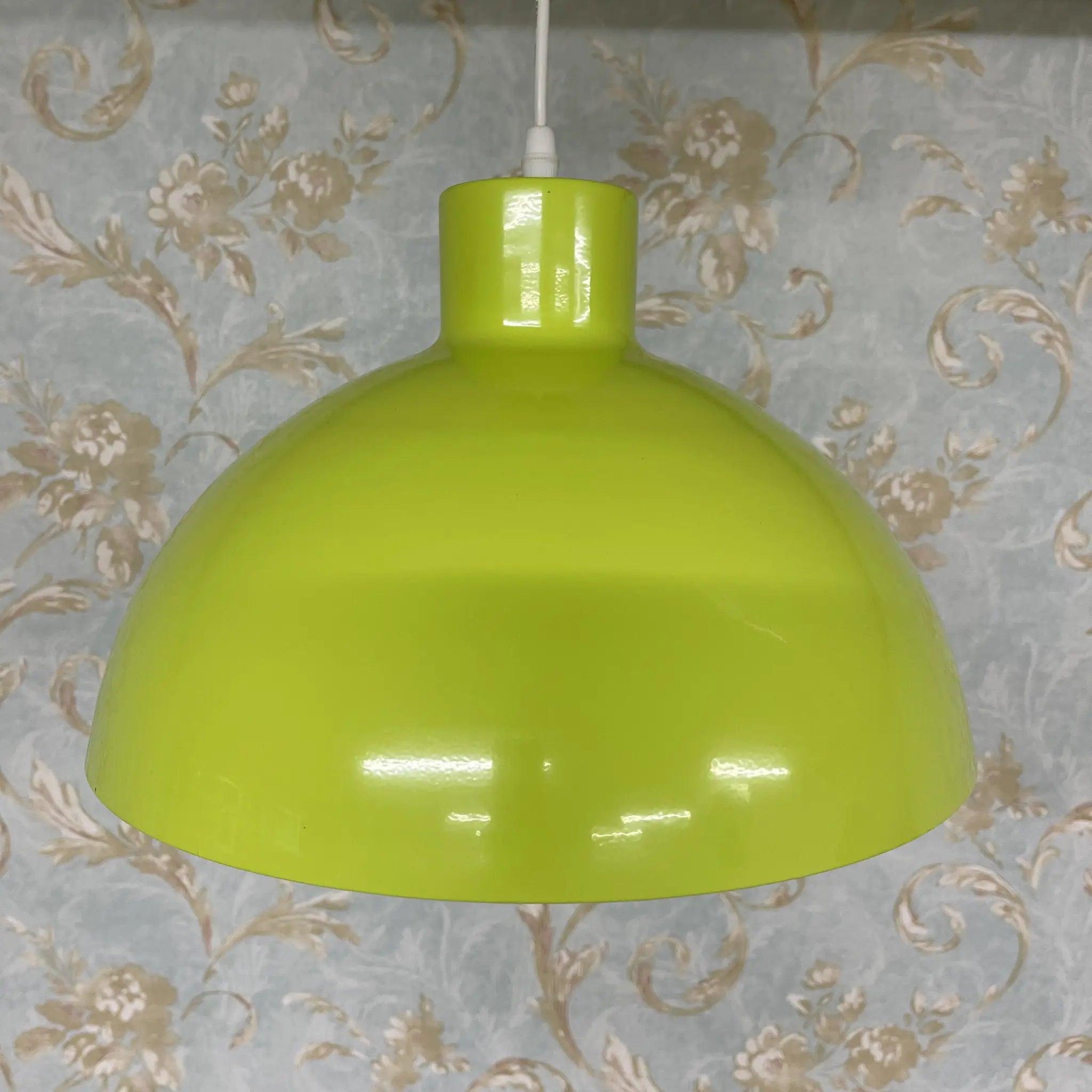 Lighting (Pendant Light) / Retro, Pop, Mid-Century, Modern, Light Green, Yellow-Green / [Reuse]