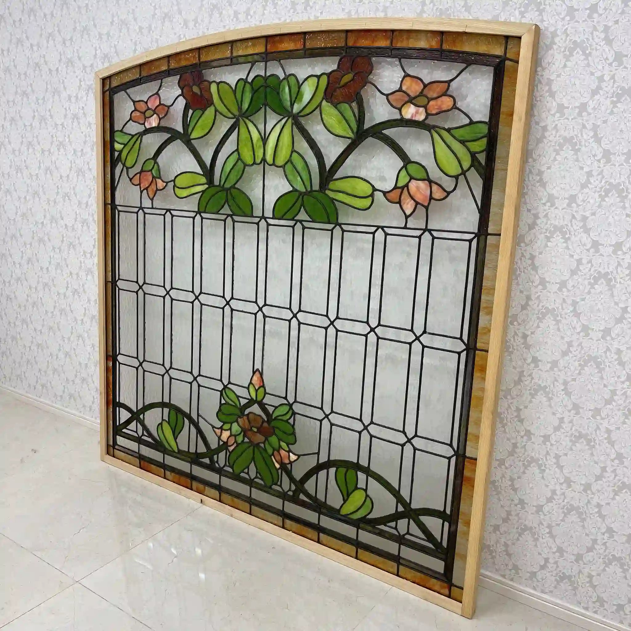 【ビンテージ】 ステンドグラス