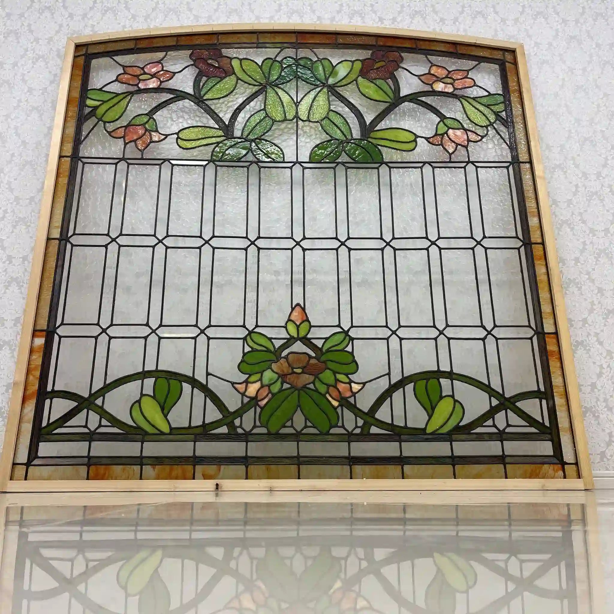 【ビンテージ】 ステンドグラス