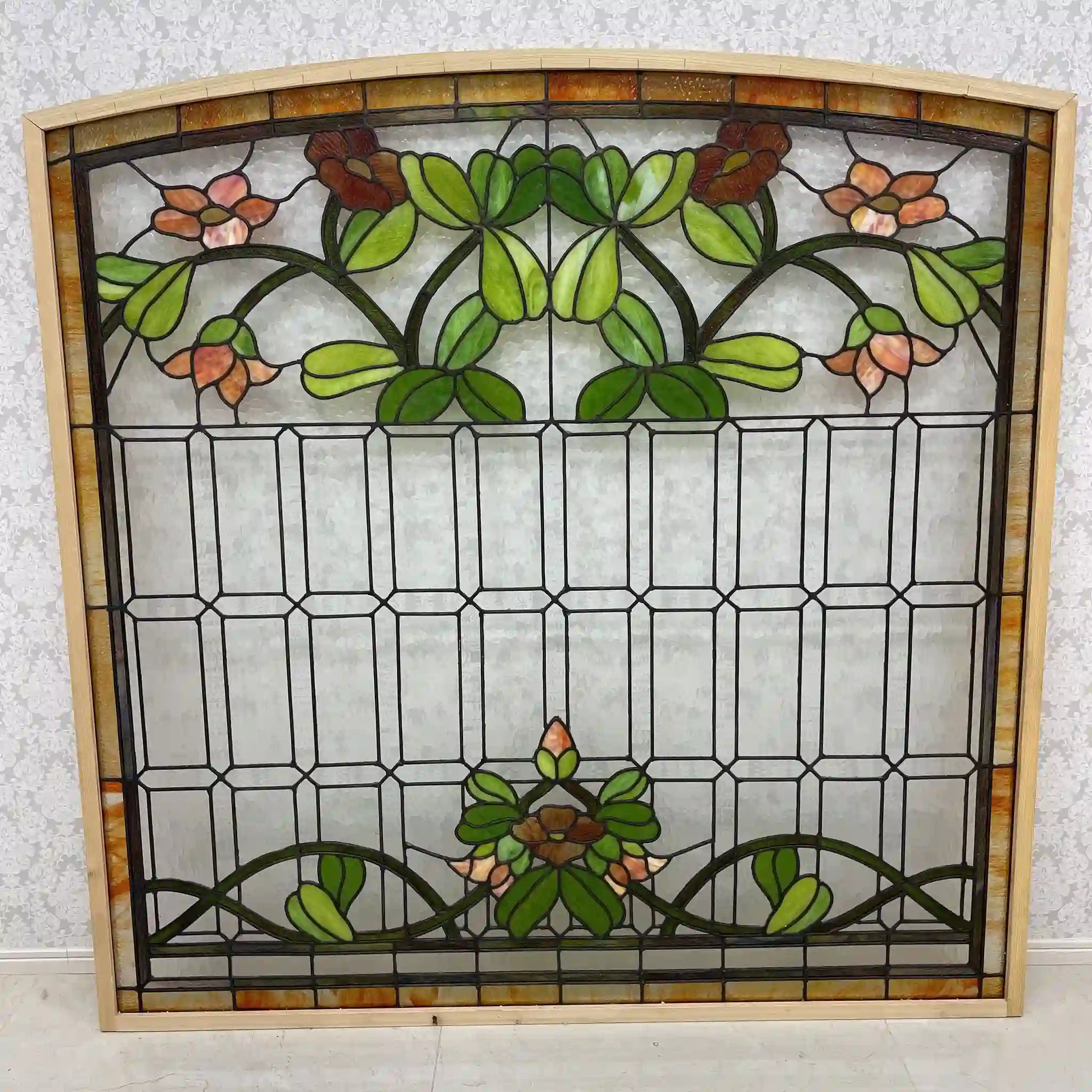 【ビンテージ】 ステンドグラス