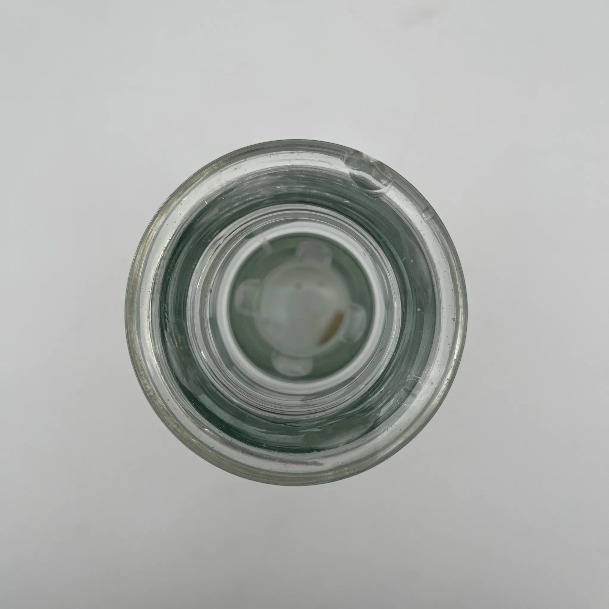 【リユース】 シーシャベースボトル / ハンドカット,ダイヤモンドカット, クリスタルガラス