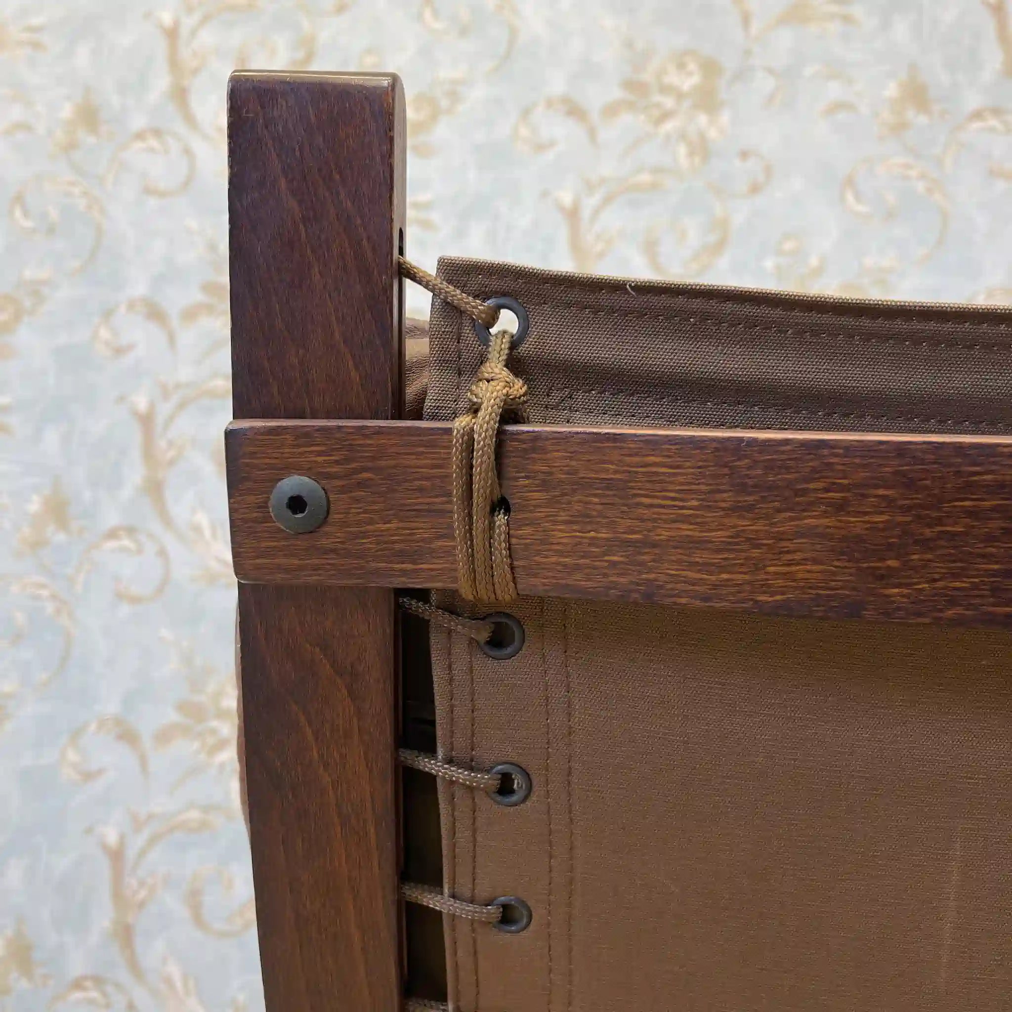 [Vintage] Lounge chair / westnofa furniture / 1960-1970s (estimated) / Genuine leather / Norway / Canvas suspension, button tufted leather