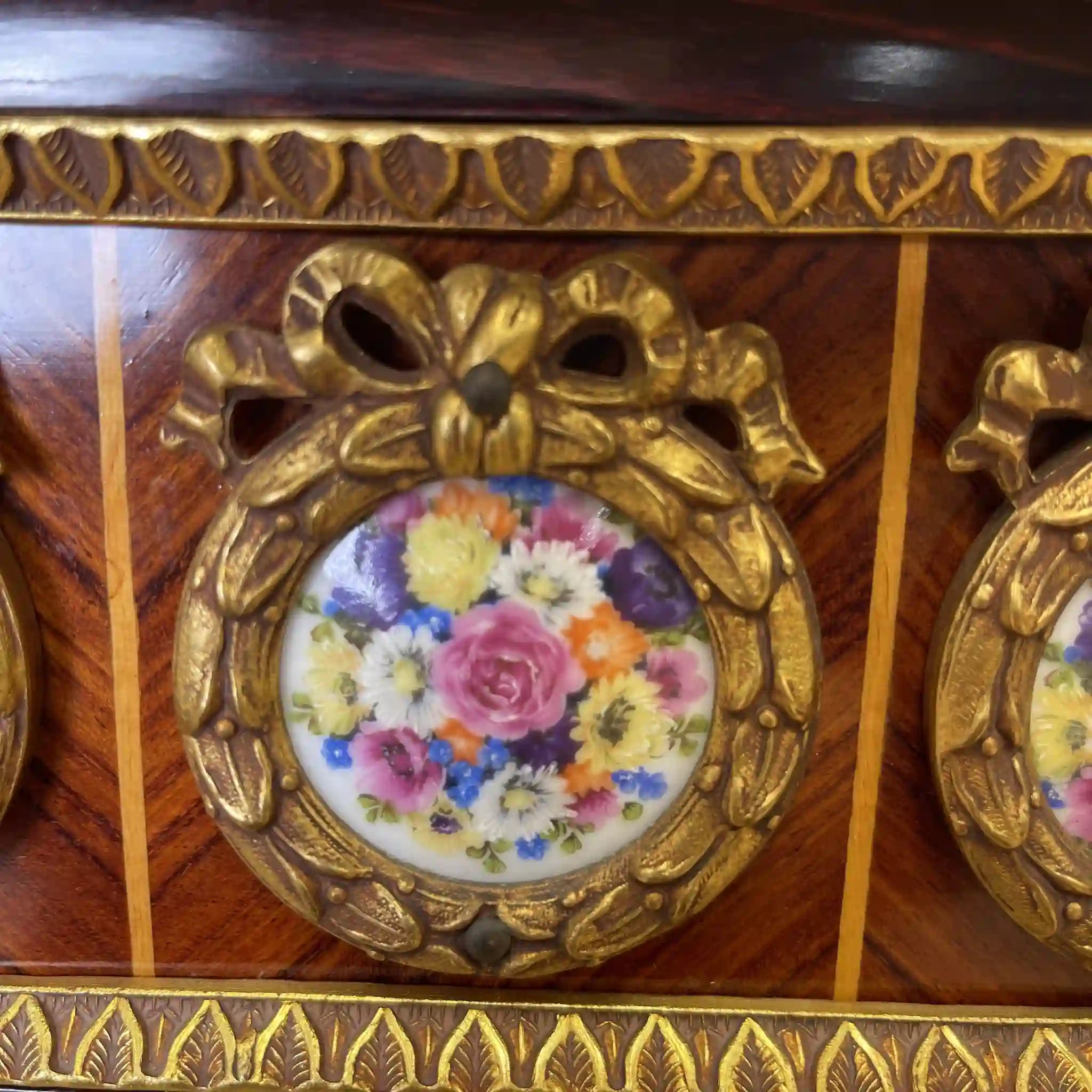 [Vintage] Console table / Mariner / Louis XVI style / 20th century / Marble / Spain / Fluted legs