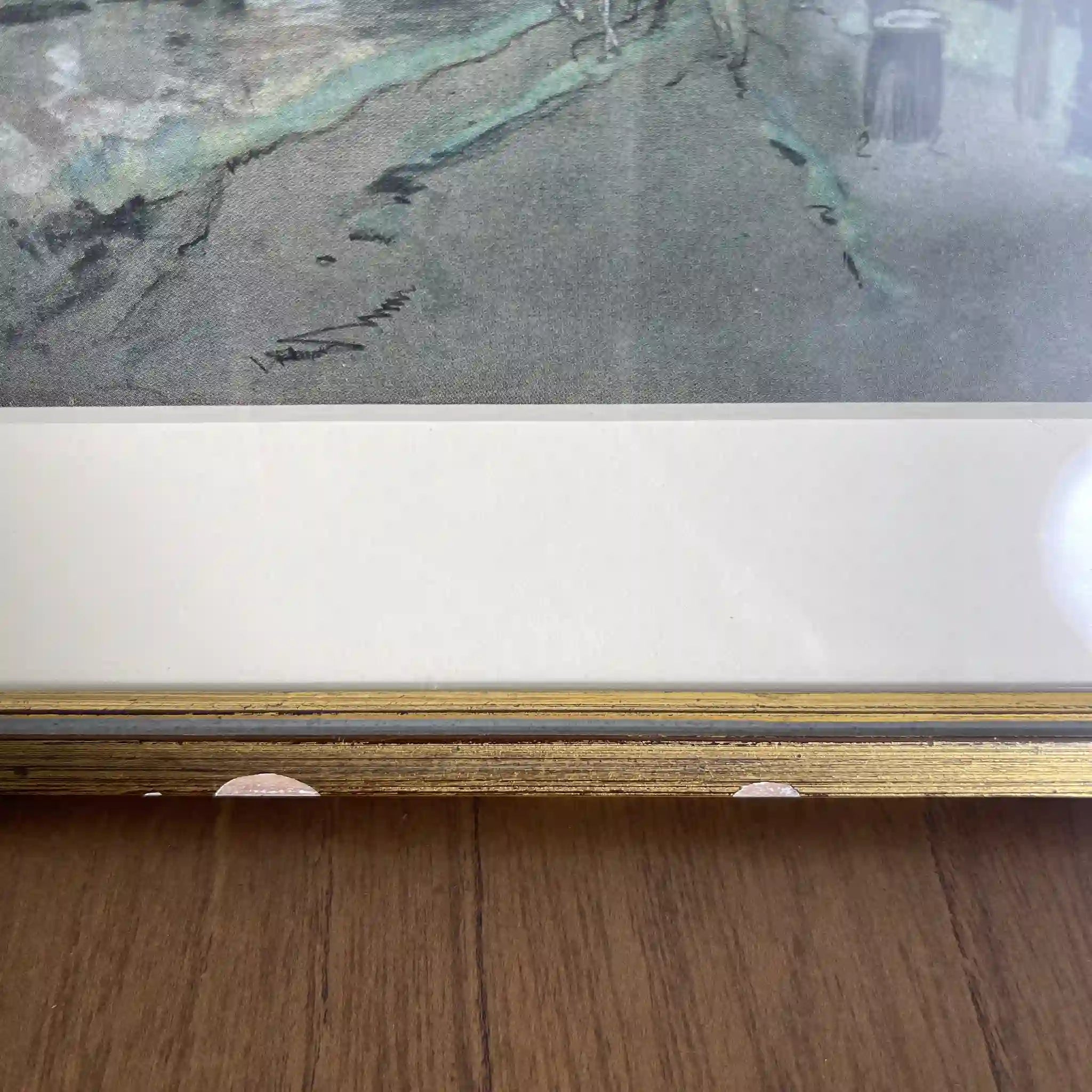 【复古】复制品/ w.l. BRUCKMAN /“Oudenaarde”（奥德纳德市政厅）/ 20世纪初（估计）/纸/英国/爱德华框架