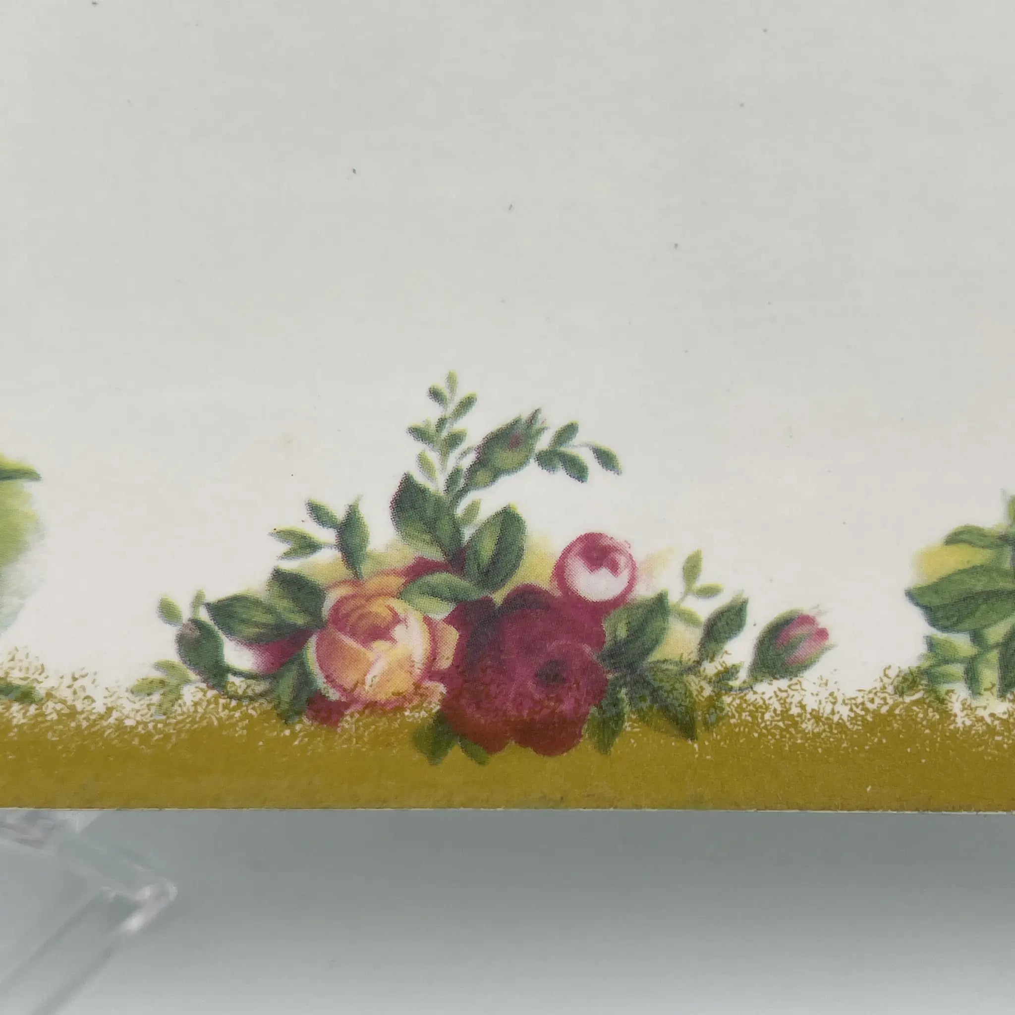 【复古】蓝垫6p / Royal Albert / Old Country Roses / 1970-1980年代/三聚氰胺/英国/英国花园， 植物学艺术