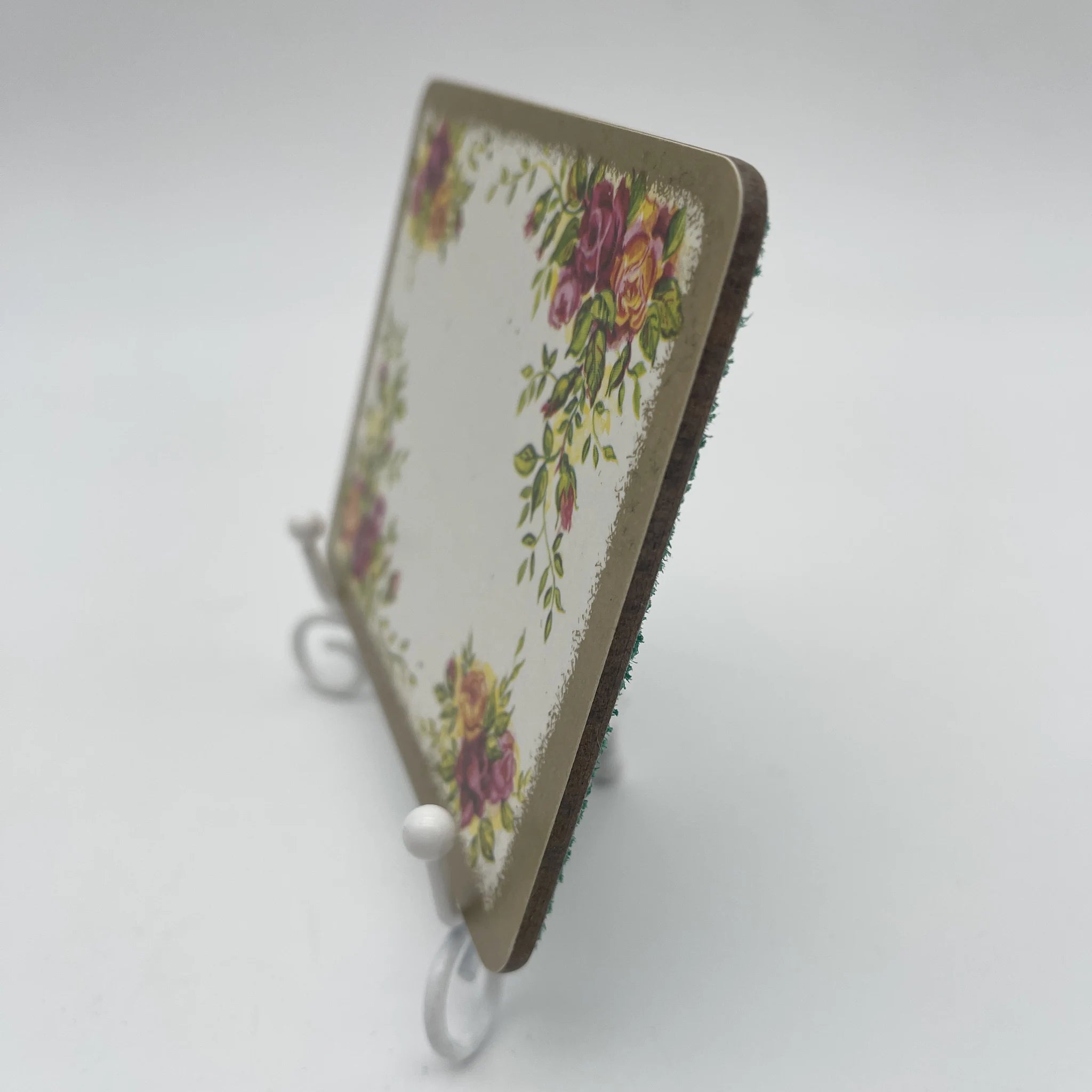 【复古】杯垫6p / Royal Albert / Old Country Roses / 1970-1980年代/三聚氰胺/英国/英国花园， 植物学艺术