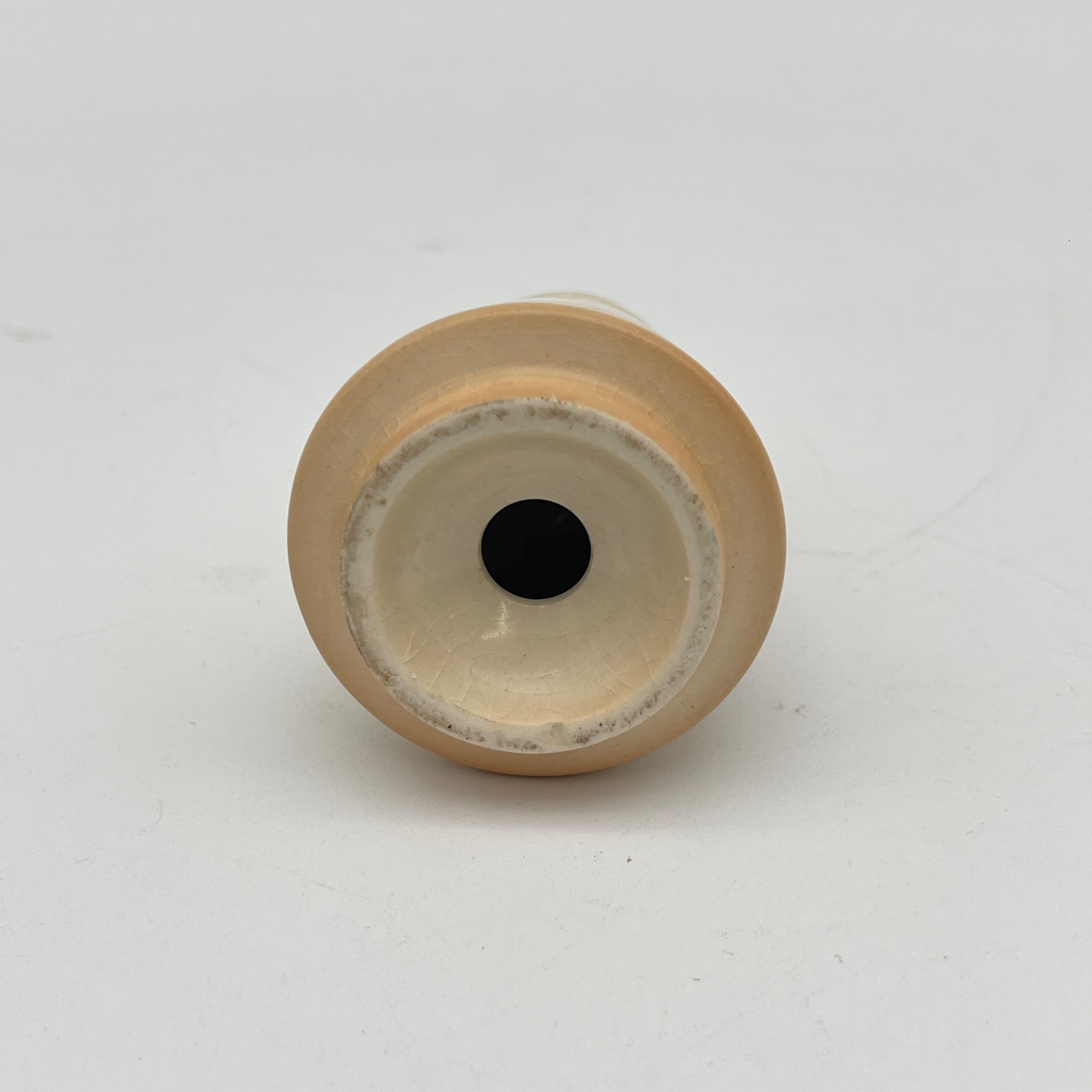 [Antique] Seasoning container 3P / Crown Devon / 1910-1920s (estimated) / Pottery / England / Sugar sifter, salt shaker, mustard pot