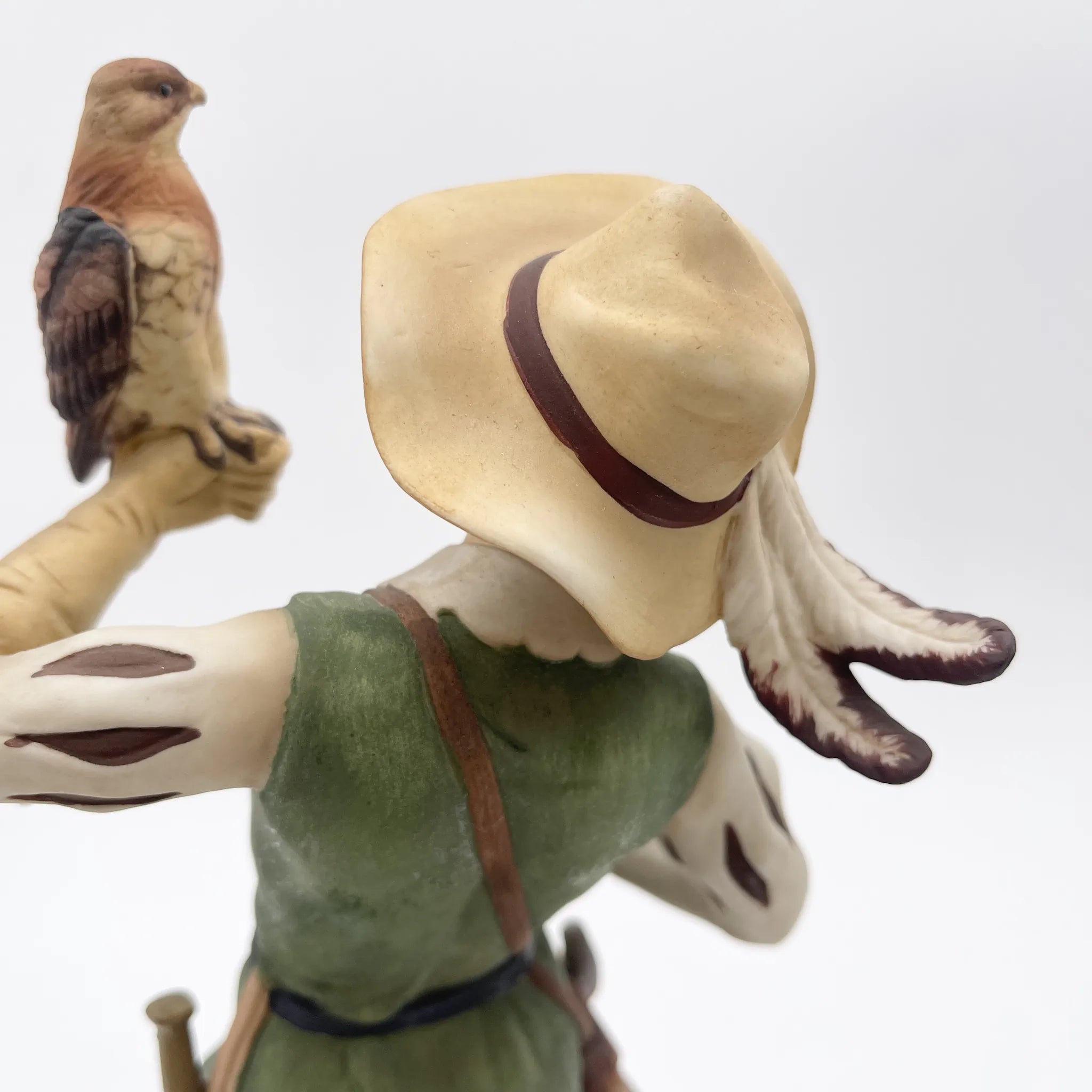 【复古】模型（陶瓷器人偶）/ Classic Gallery / 1970-1980年代（推测）/瓷器/日本/鹰匠，手工彩色