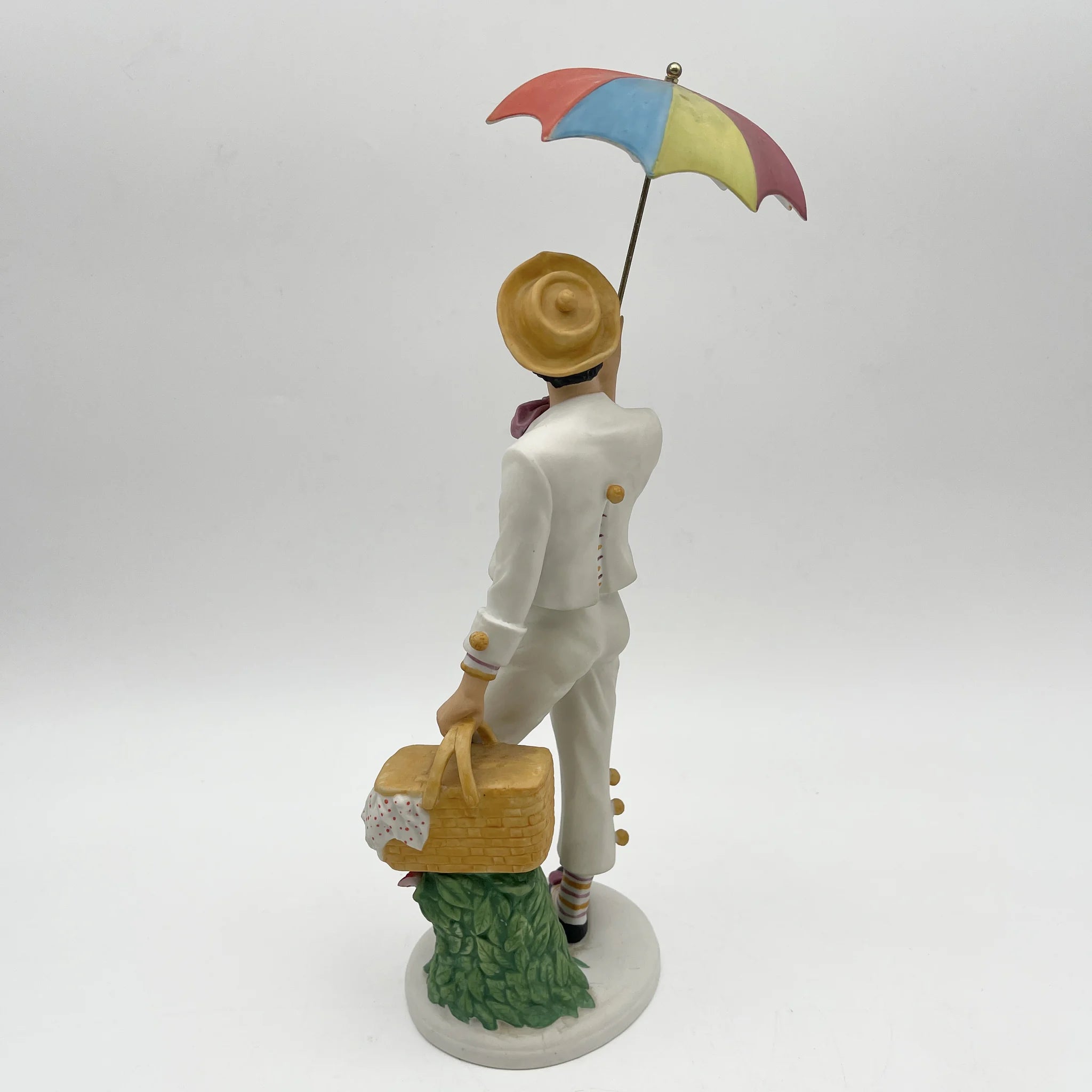 [Vintage] Figurine (Ceramic Doll) / Doulton International / Carnival of Clowns / 1980s / Porcelain / Japan / Ben Black, Limited Production