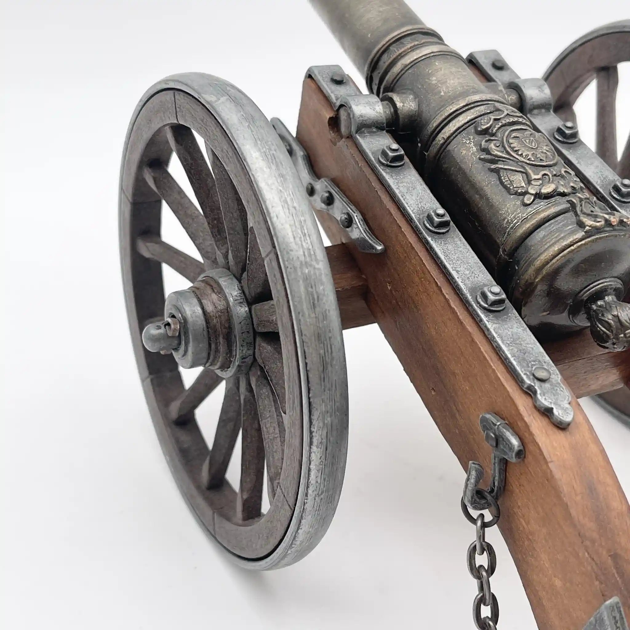 [Vintage] Object (figurine) / Cannon (Louis XIV style) / 1970-1990s (estimated) / Bronze / Europe