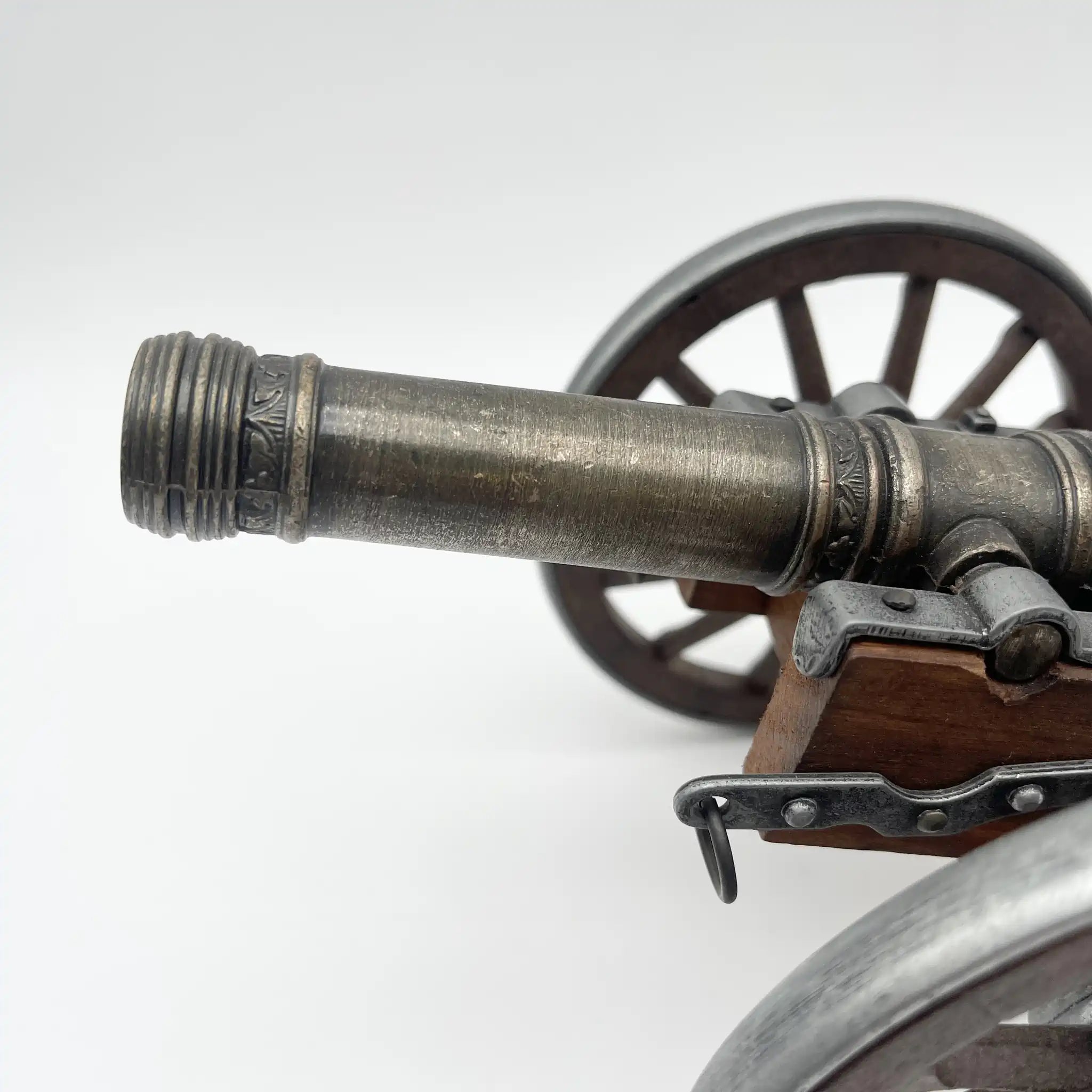 [Vintage] Object (figurine) / Cannon (Louis XIV style) / 1970-1990s (estimated) / Bronze / Europe