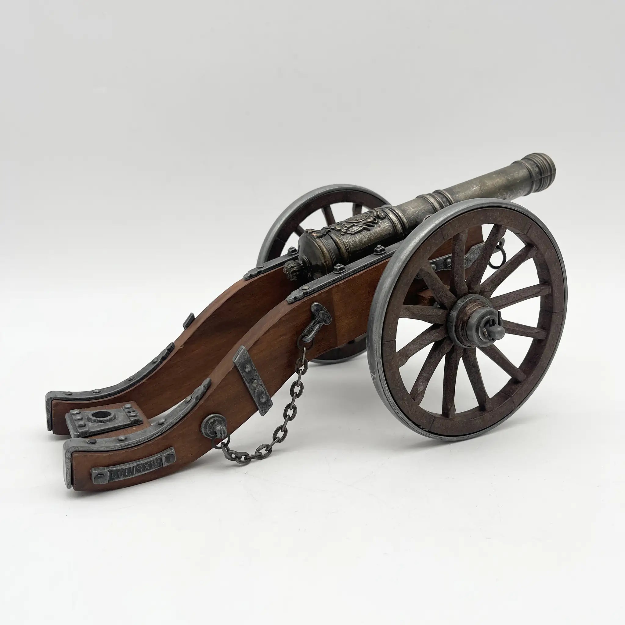 [Vintage] Object (figurine) / Cannon (Louis XIV style) / 1970-1990s (estimated) / Bronze / Europe